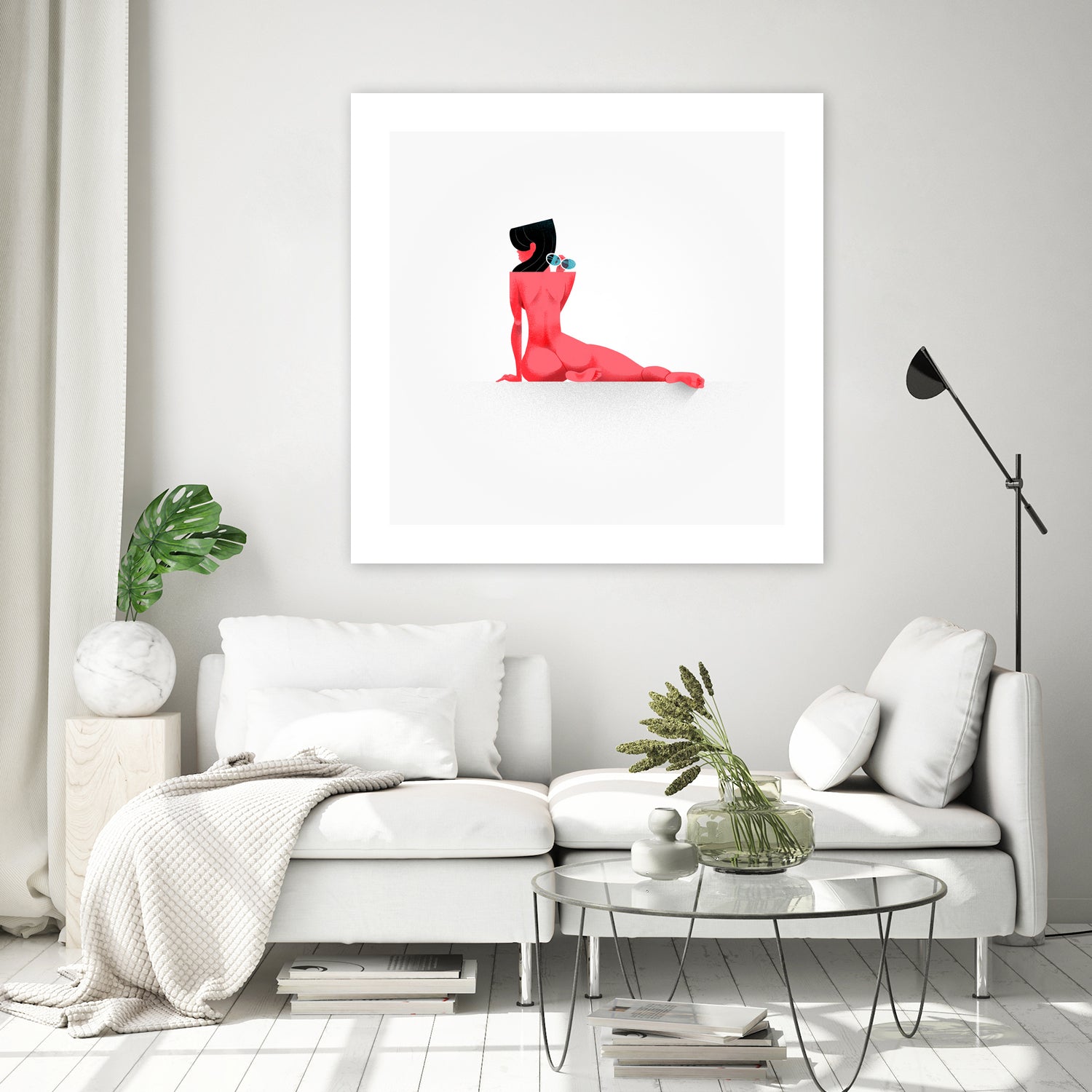 RED Pinup / 02 by Olivier Danchin on GIANT ART - red character design