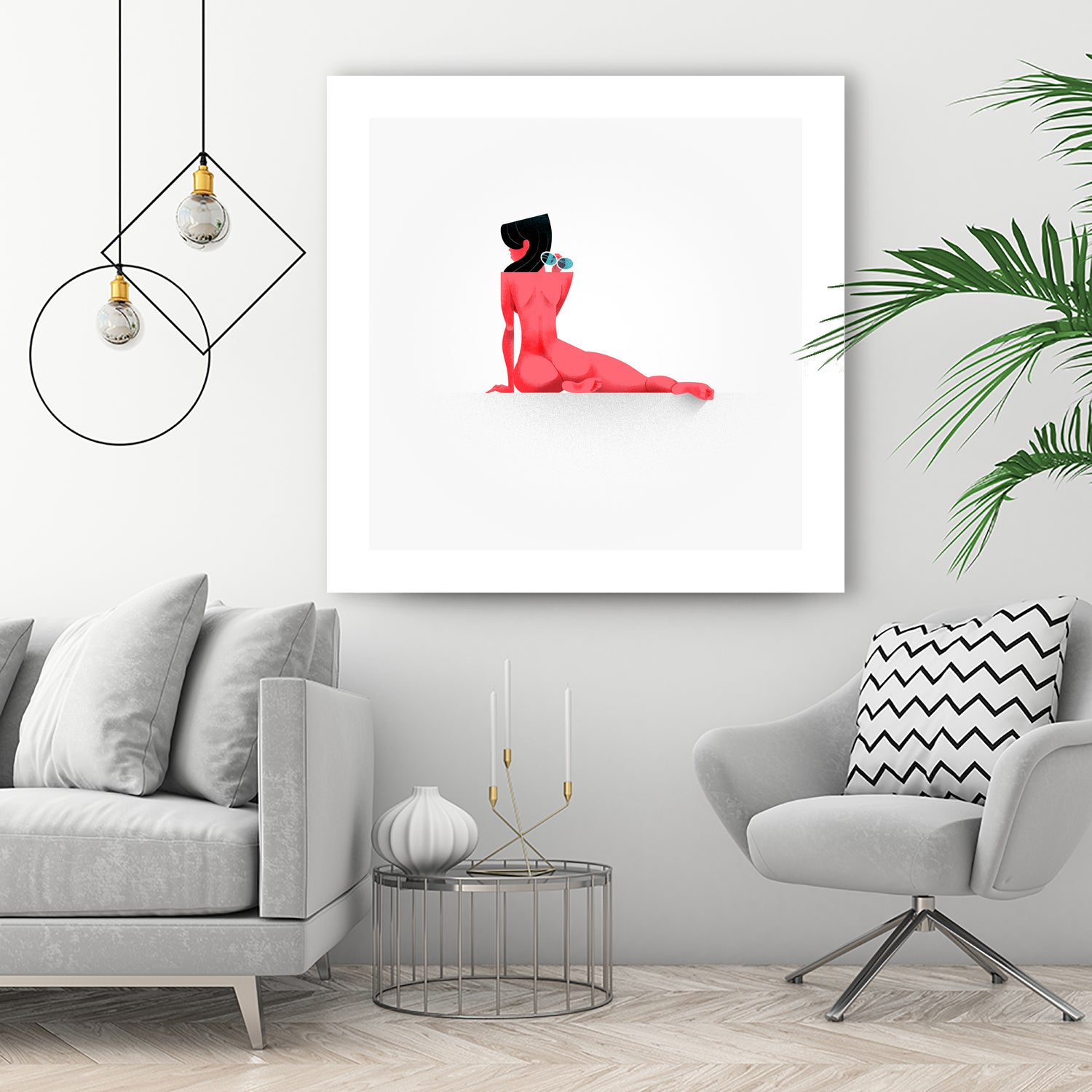 RED Pinup / 02 by Olivier Danchin on GIANT ART - red character design