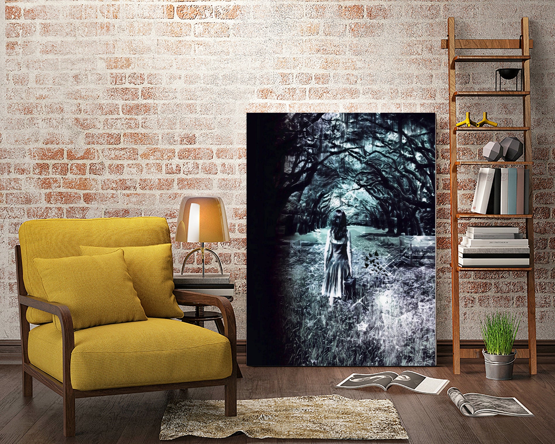 A scary unknown by GEN Z by Rigaud Mickaël on GIANT ART - gray photo illustration