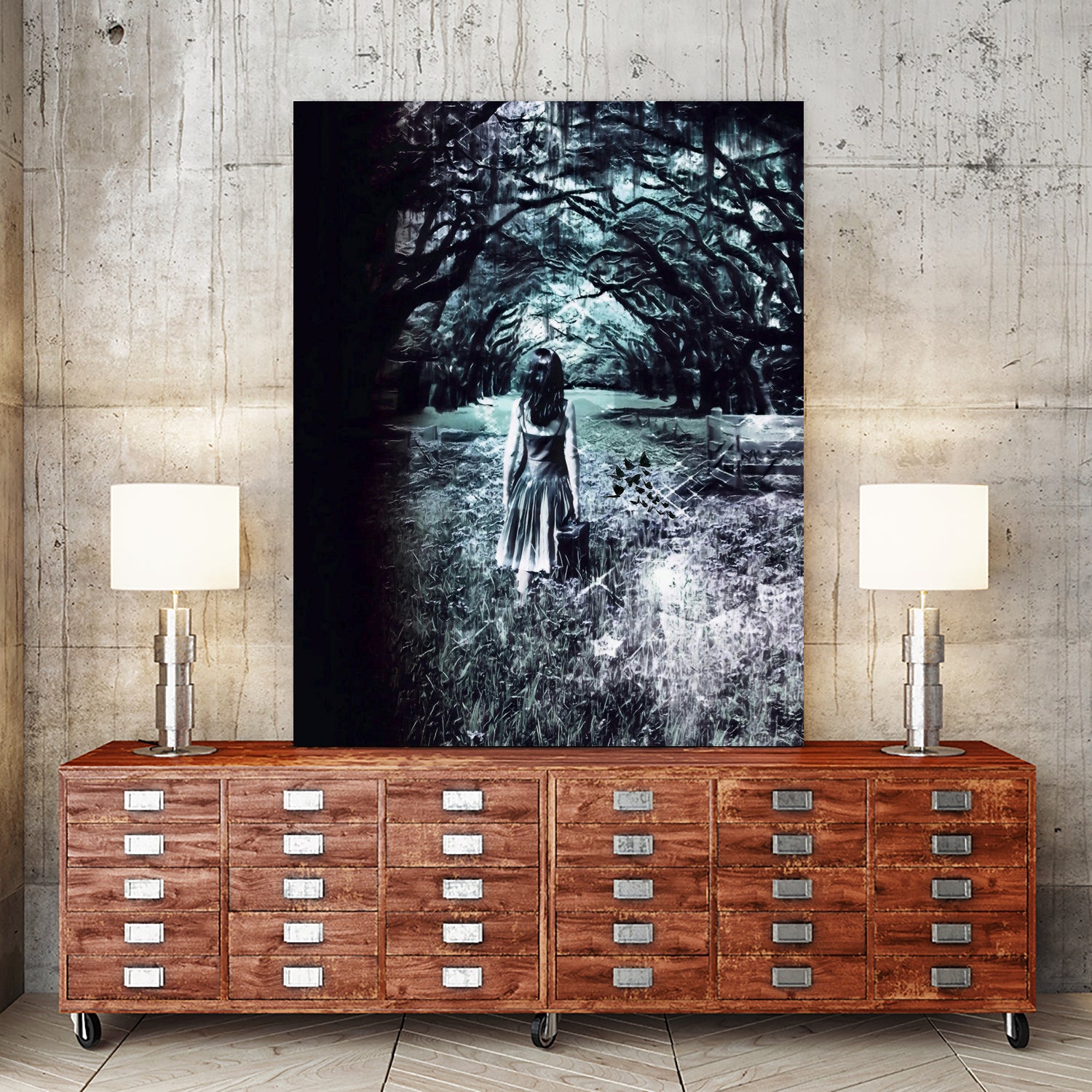 A scary unknown by GEN Z by Rigaud Mickaël on GIANT ART - gray photo illustration