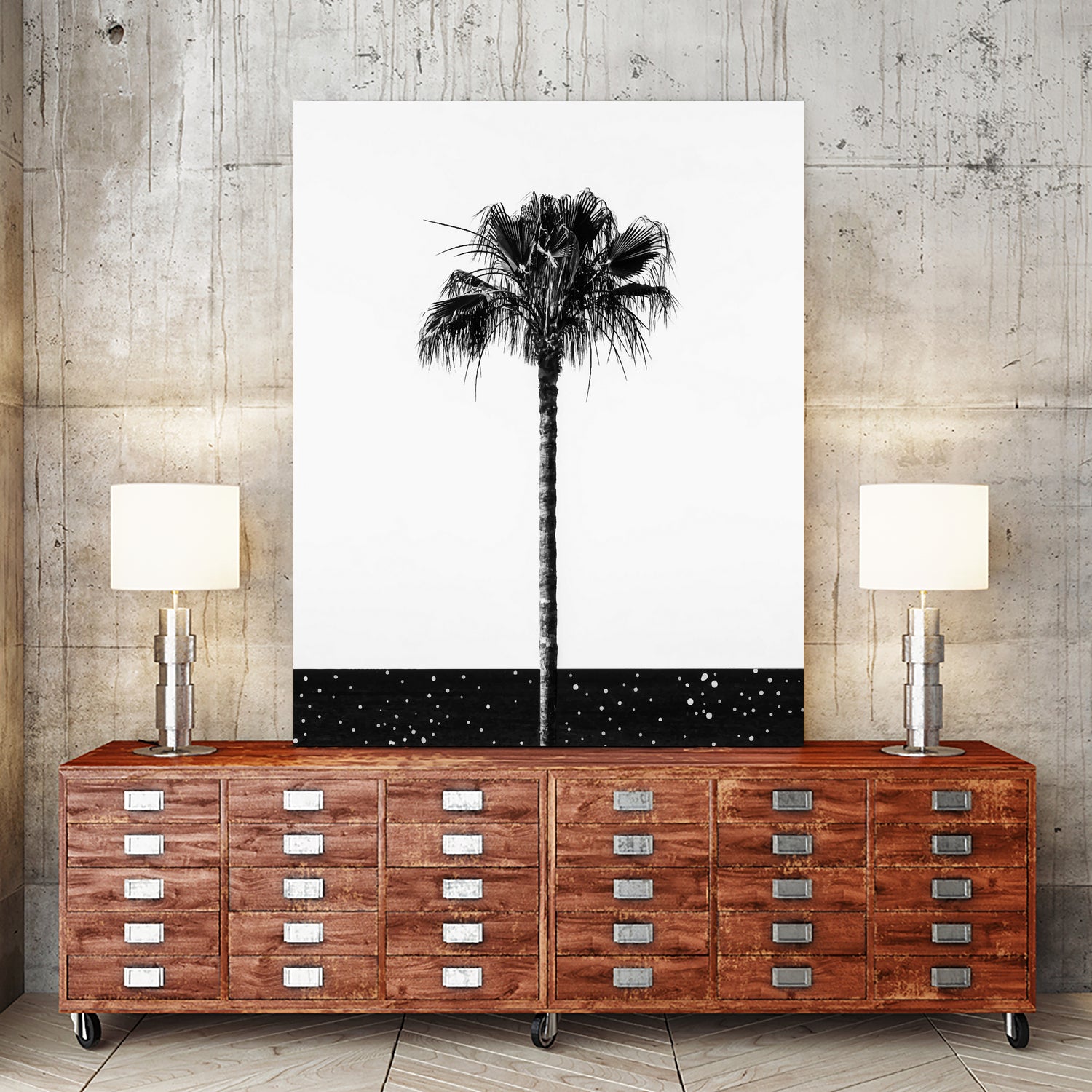 Coconut Tree by Uma Gokhale on GIANT ART - white photo manipulation