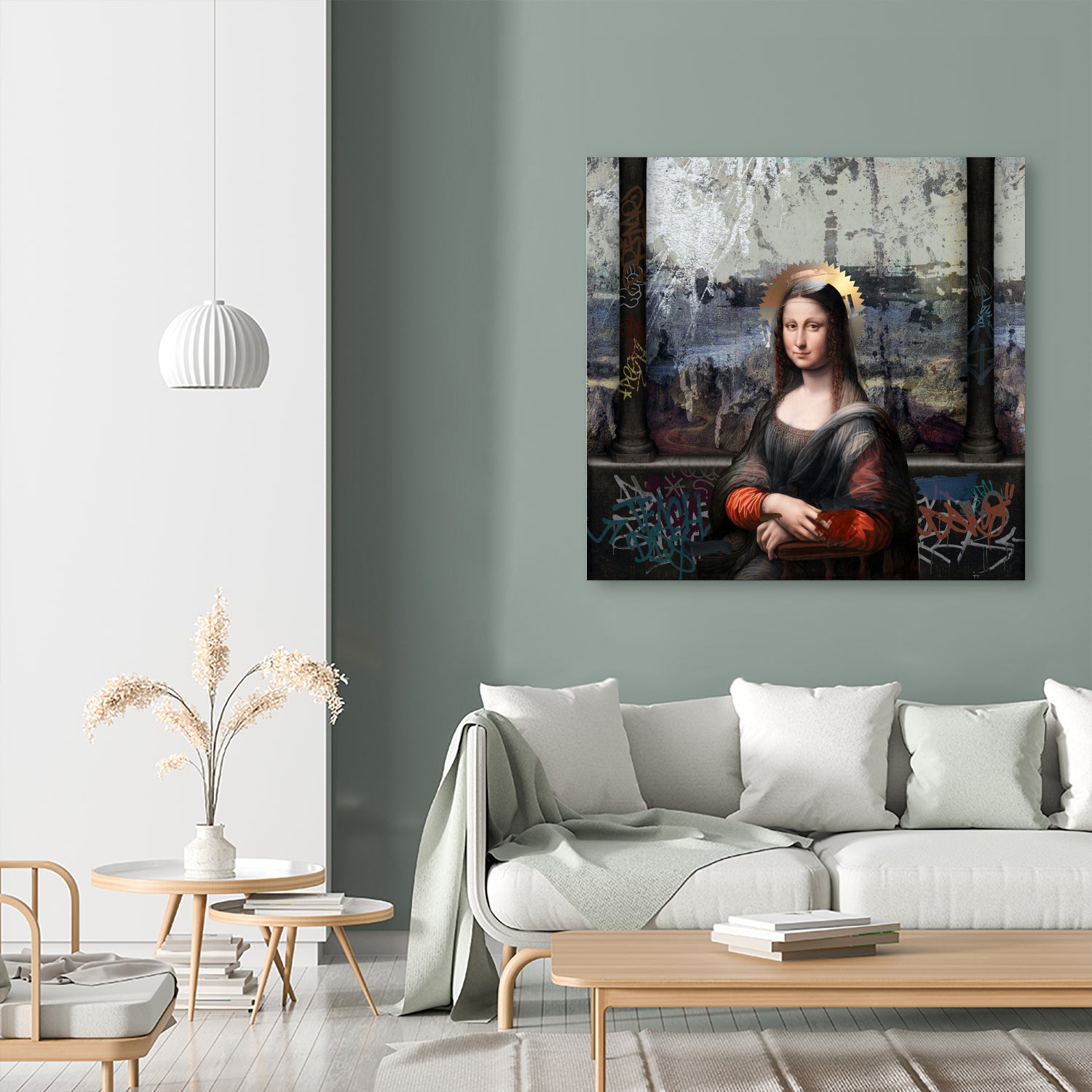 Gioconda by José Luis Guerrero on GIANT ART - gray digital painting