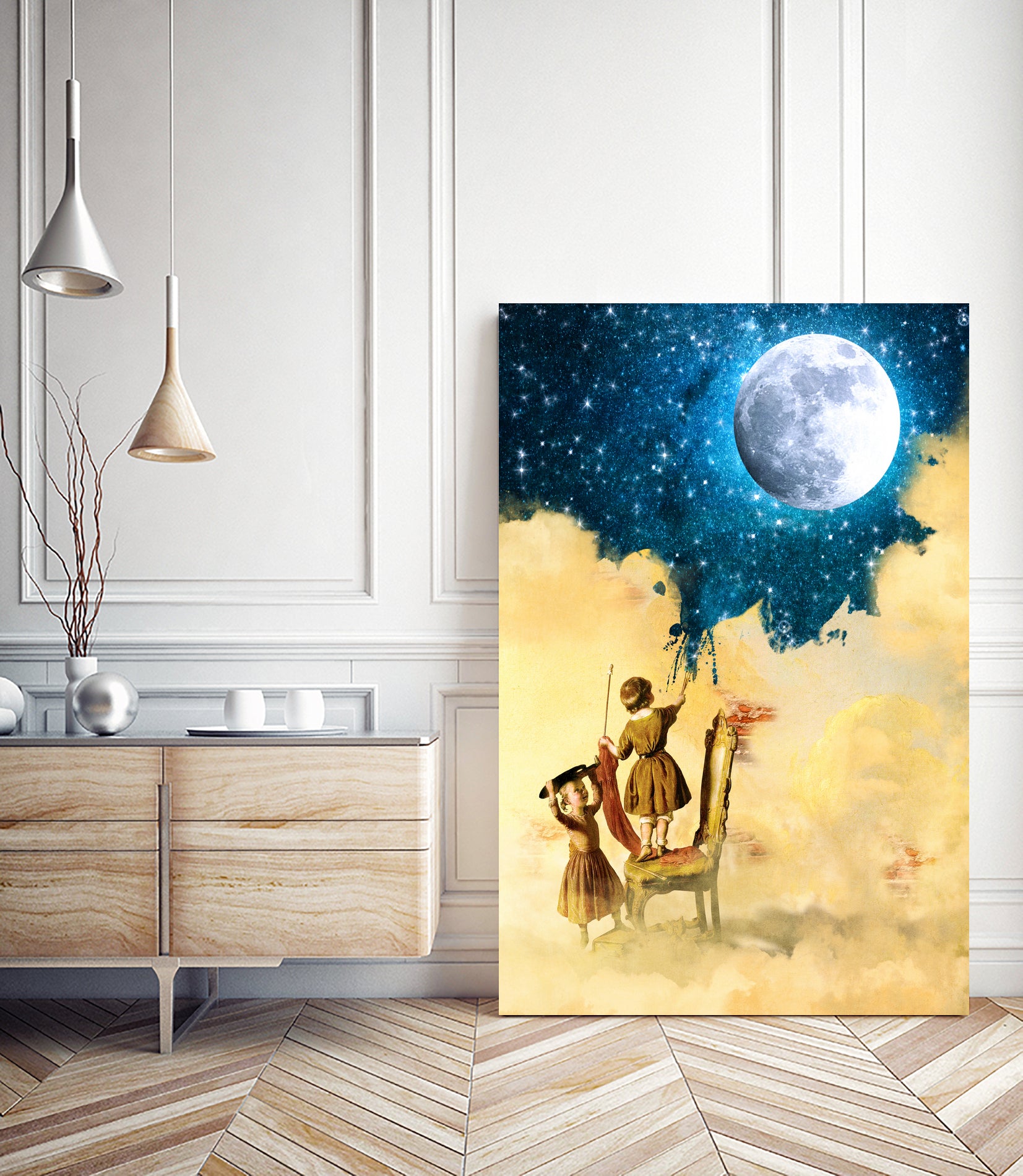 Painting Stars by Diogo Veríssimo on GIANT ART - yellow photo manipulation