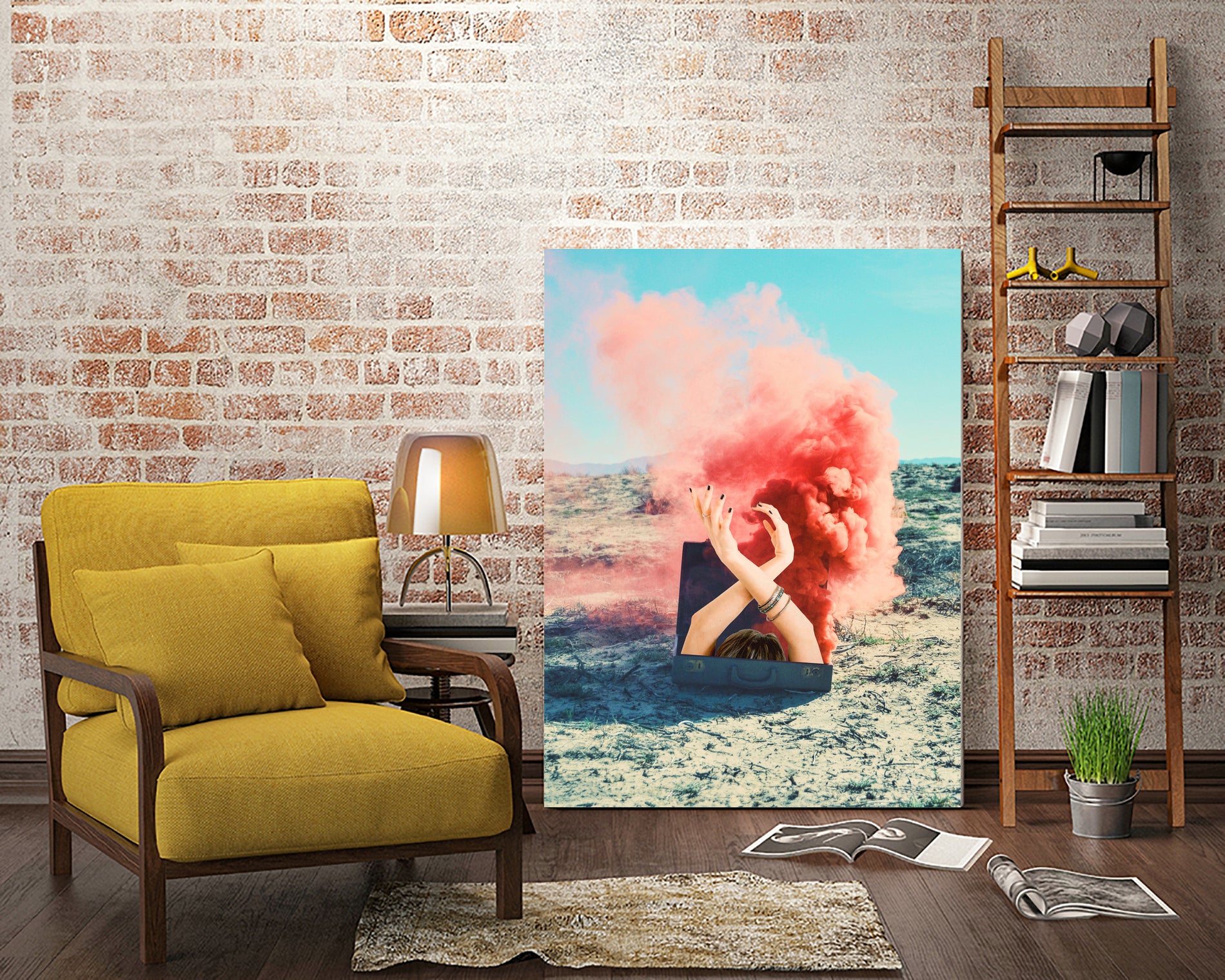 adventure begins by Kiki Castel on GIANT ART - pink photo manipulation
