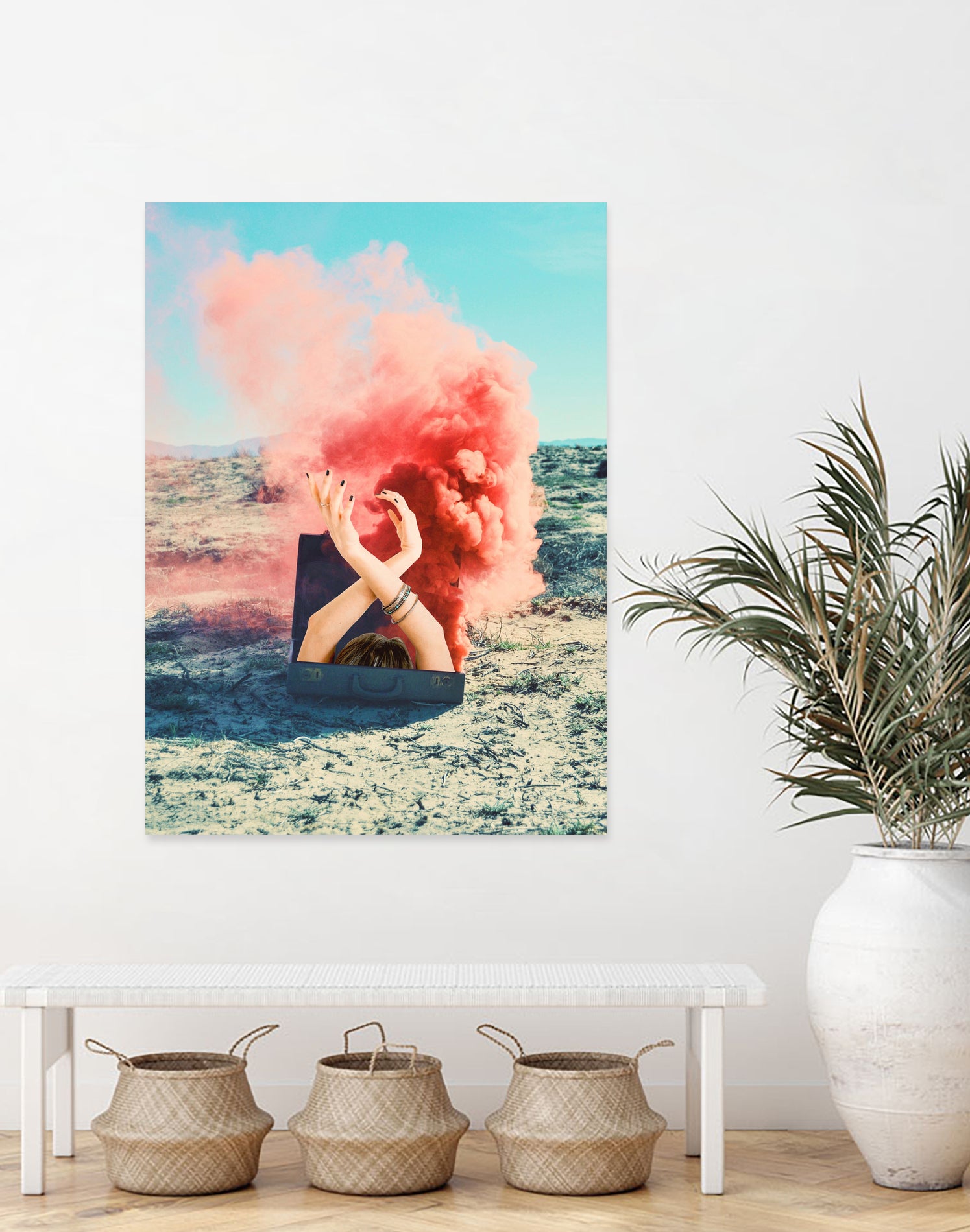 adventure begins by Kiki Castel on GIANT ART - pink photo manipulation