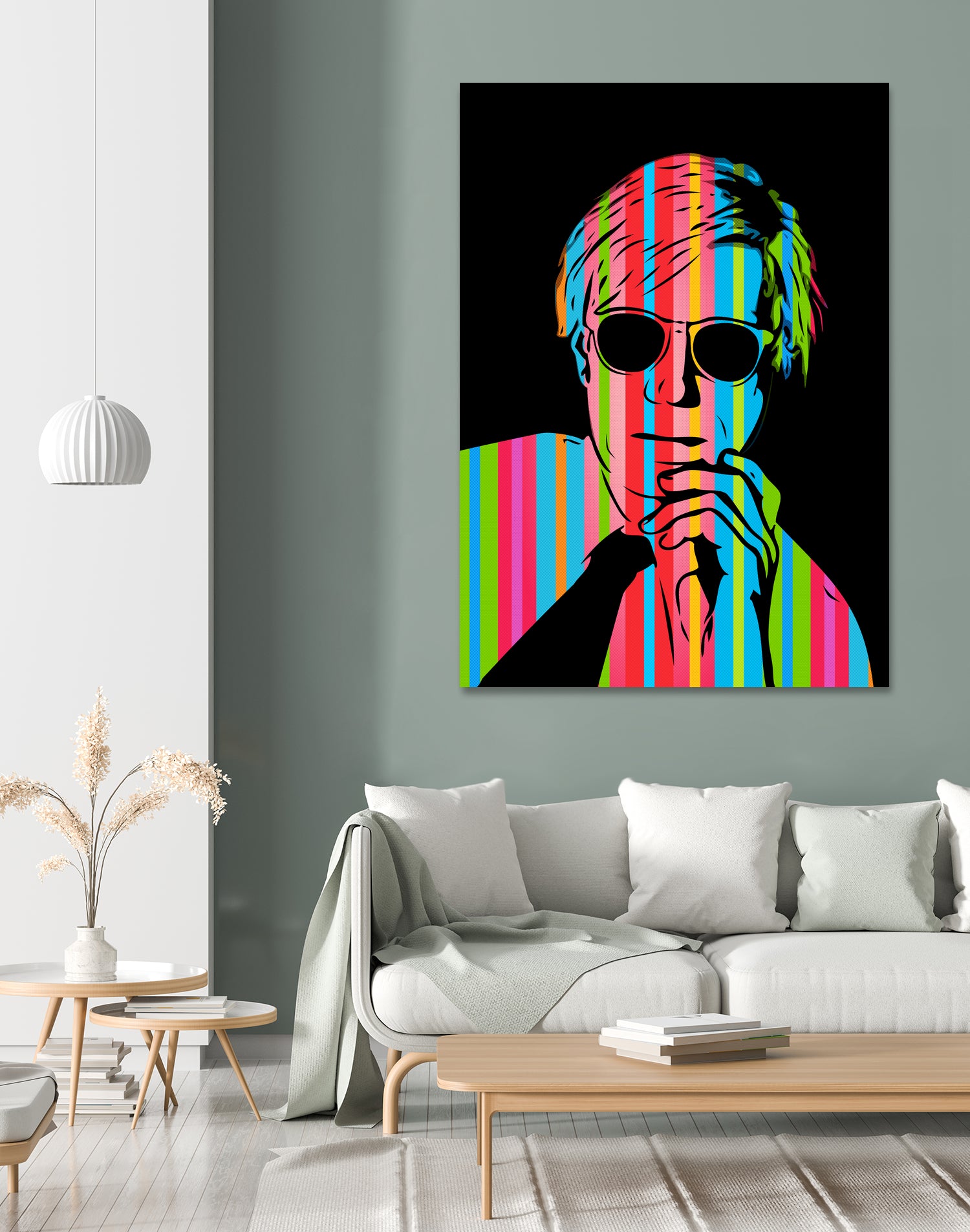 Andy Warhol | Dark | Pop Art by William Cuccio on GIANT ART - black digital drawing