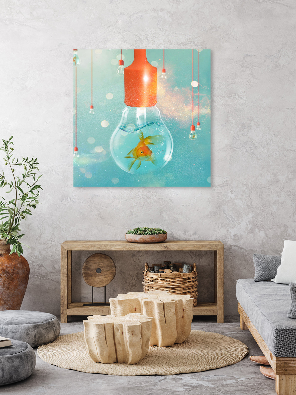 GOLDFISH IDEAS by Vin Zzep on GIANT ART - white digital drawing