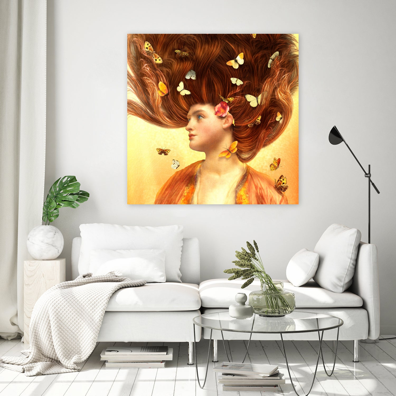 Flickering Dreams by Diogo Veríssimo on GIANT ART - orange photo manipulation