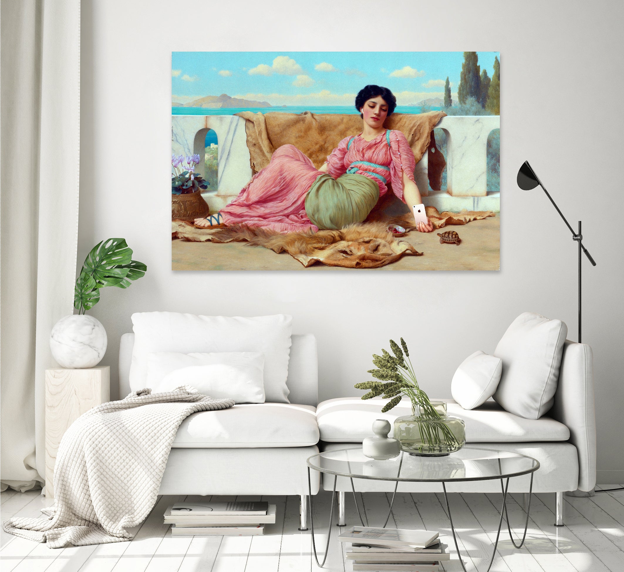 Music by José Luis Guerrero on GIANT ART - pink digital painting