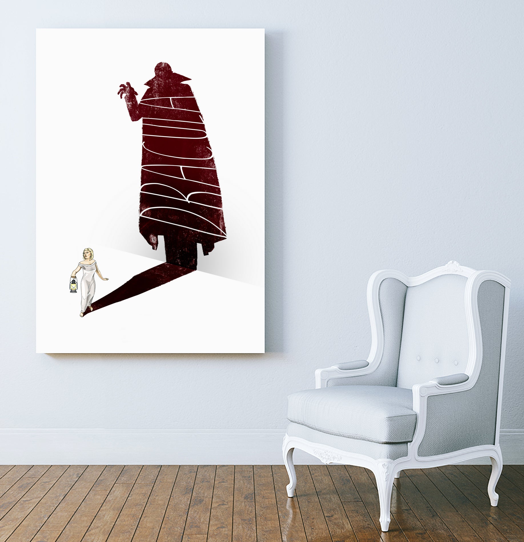 Dracula (1931) by Jason Ratliff on GIANT ART - red digital painting