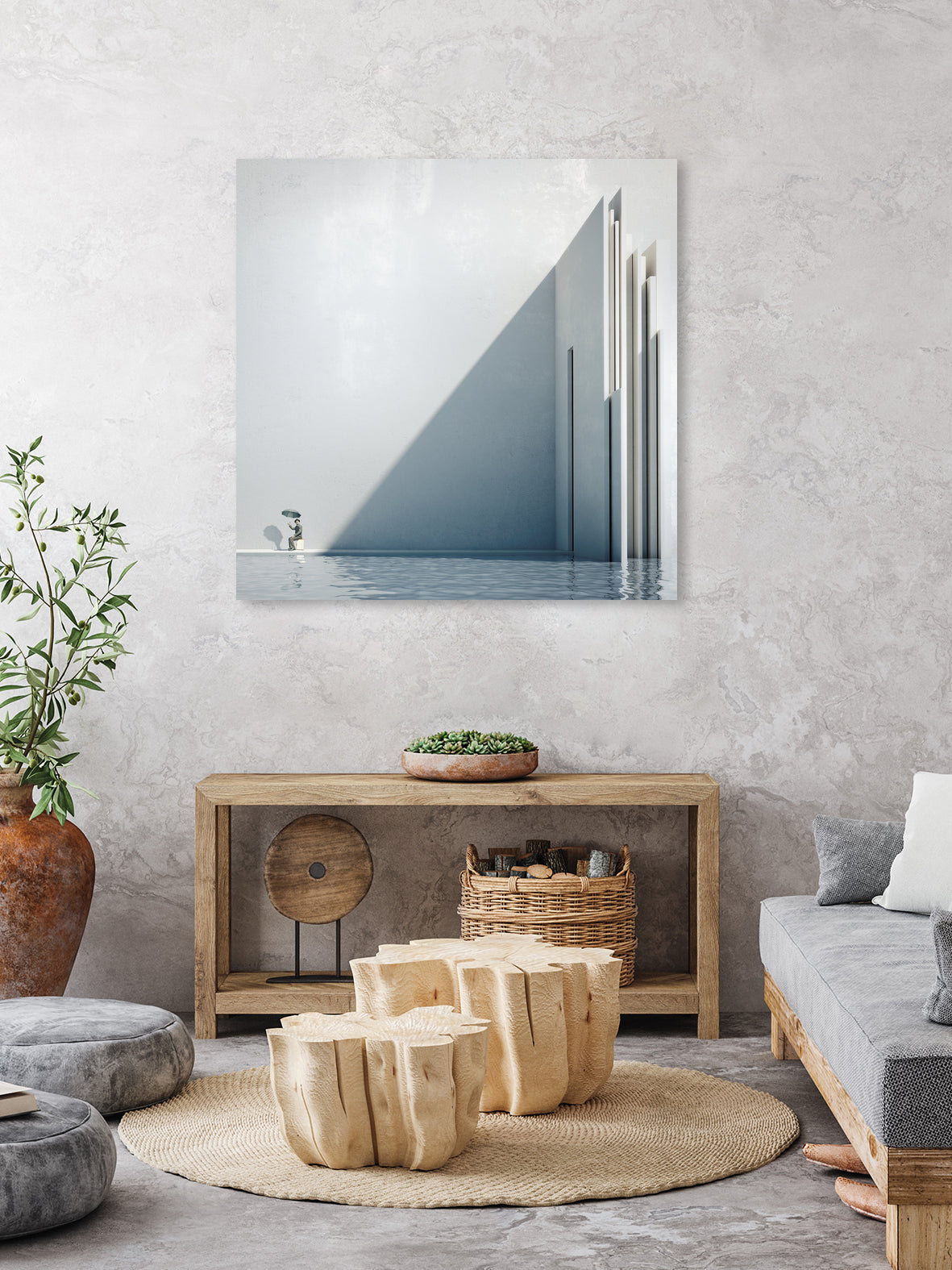 Perennial quest by Michele Durazzi on GIANT ART - white 3d art