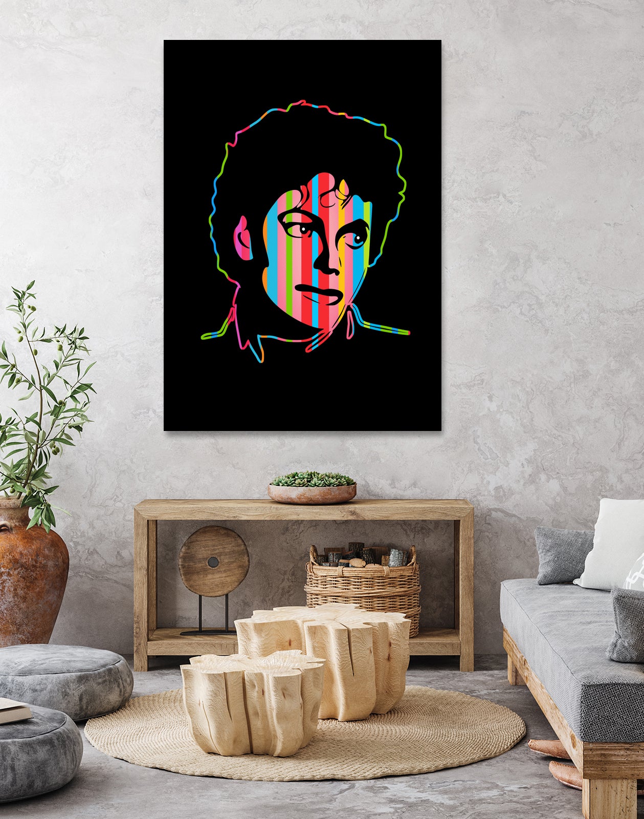 Michael Jackson | Dark | Pop Art by William Cuccio on GIANT ART - black digital drawing