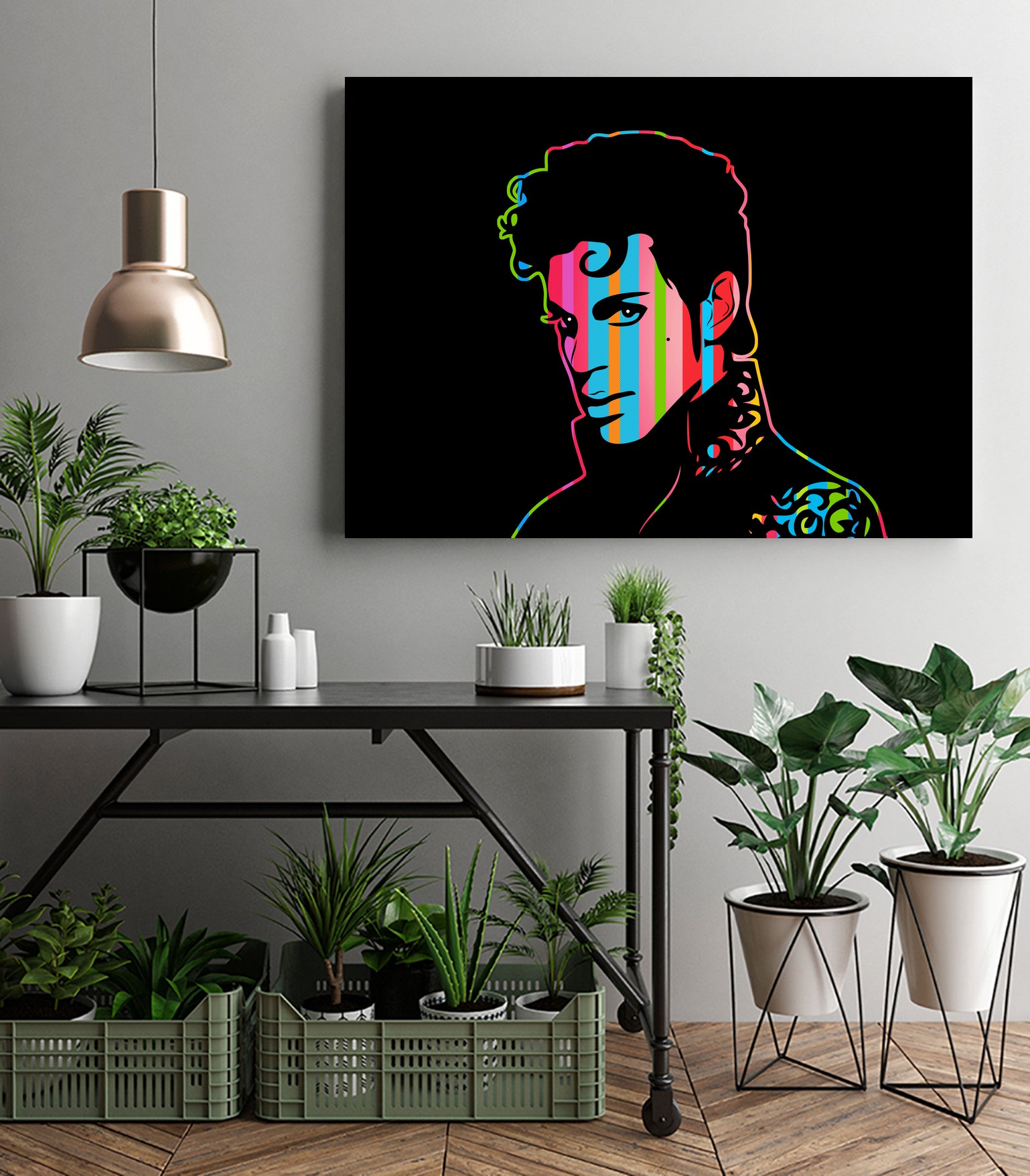 Prince | Dark | Pop Art by William Cuccio on GIANT ART - black digital drawing