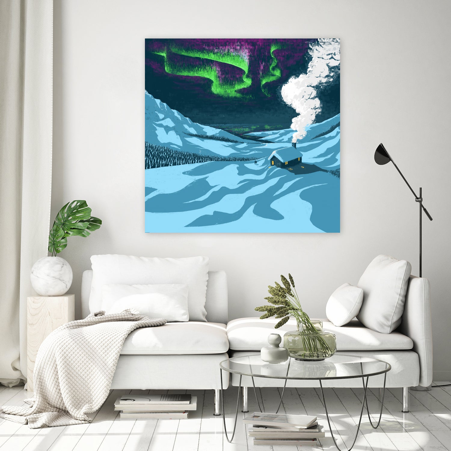 Aurora by Mark Frudd on GIANT ART - white digital painting