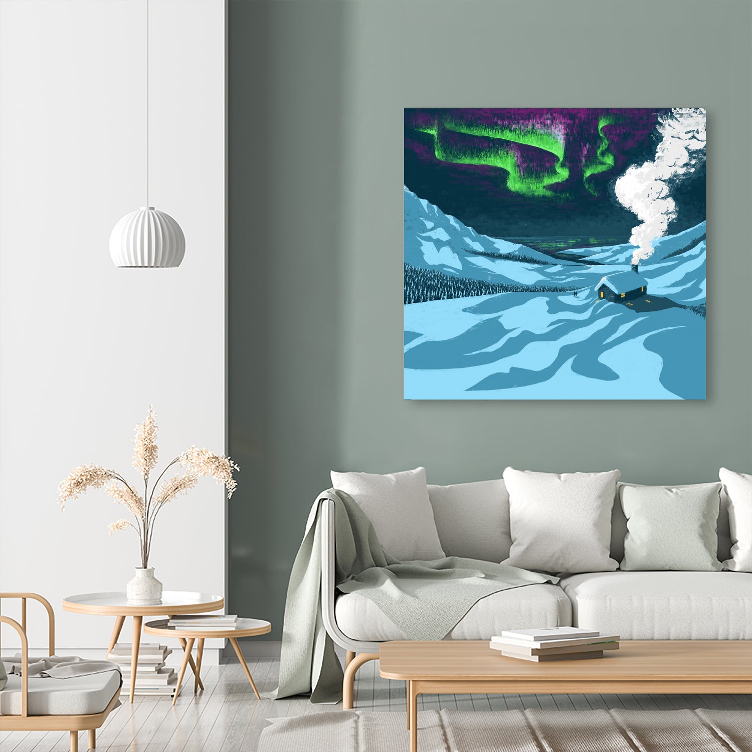 Aurora by Mark Frudd on GIANT ART - white digital painting