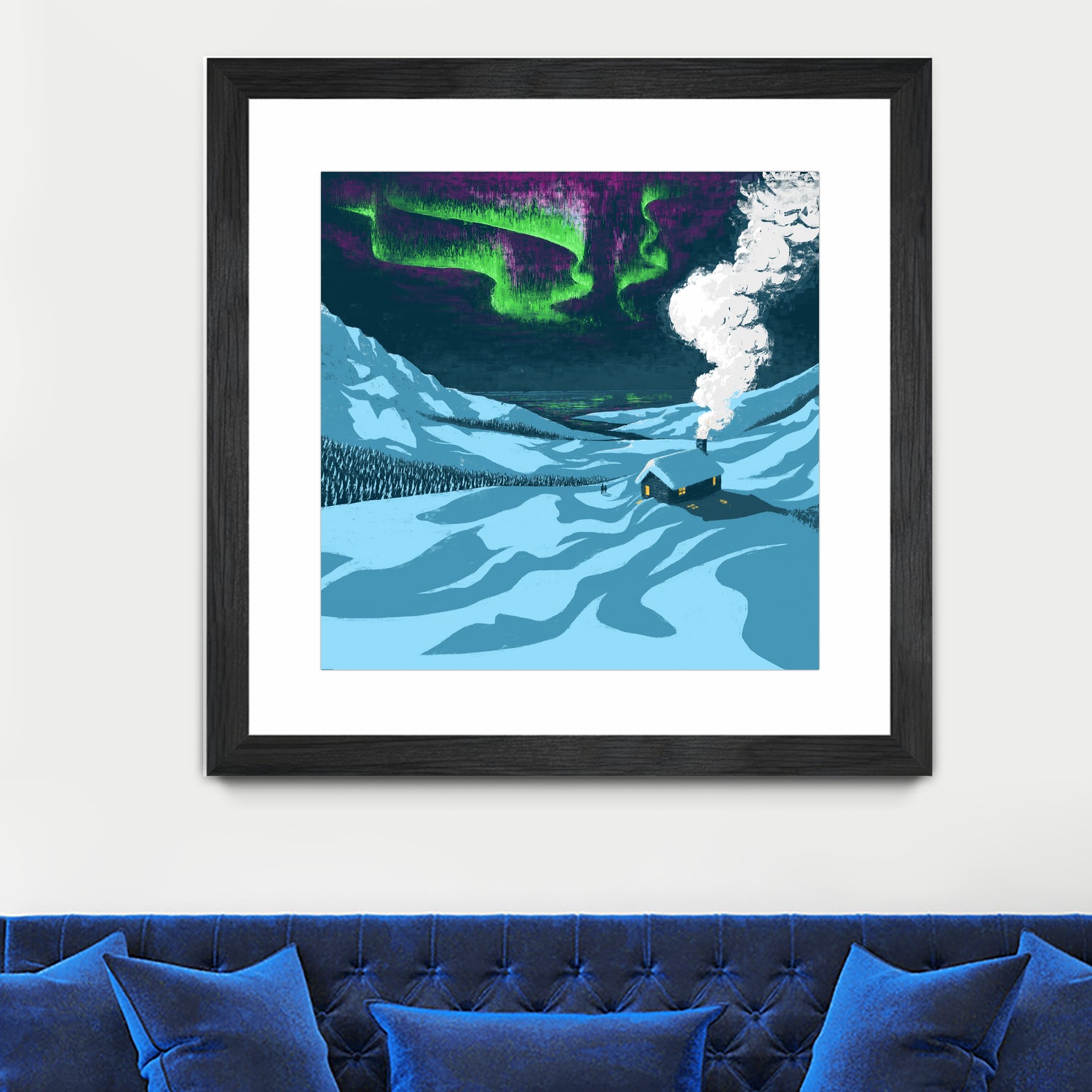 Aurora by Mark Frudd on GIANT ART - white digital painting