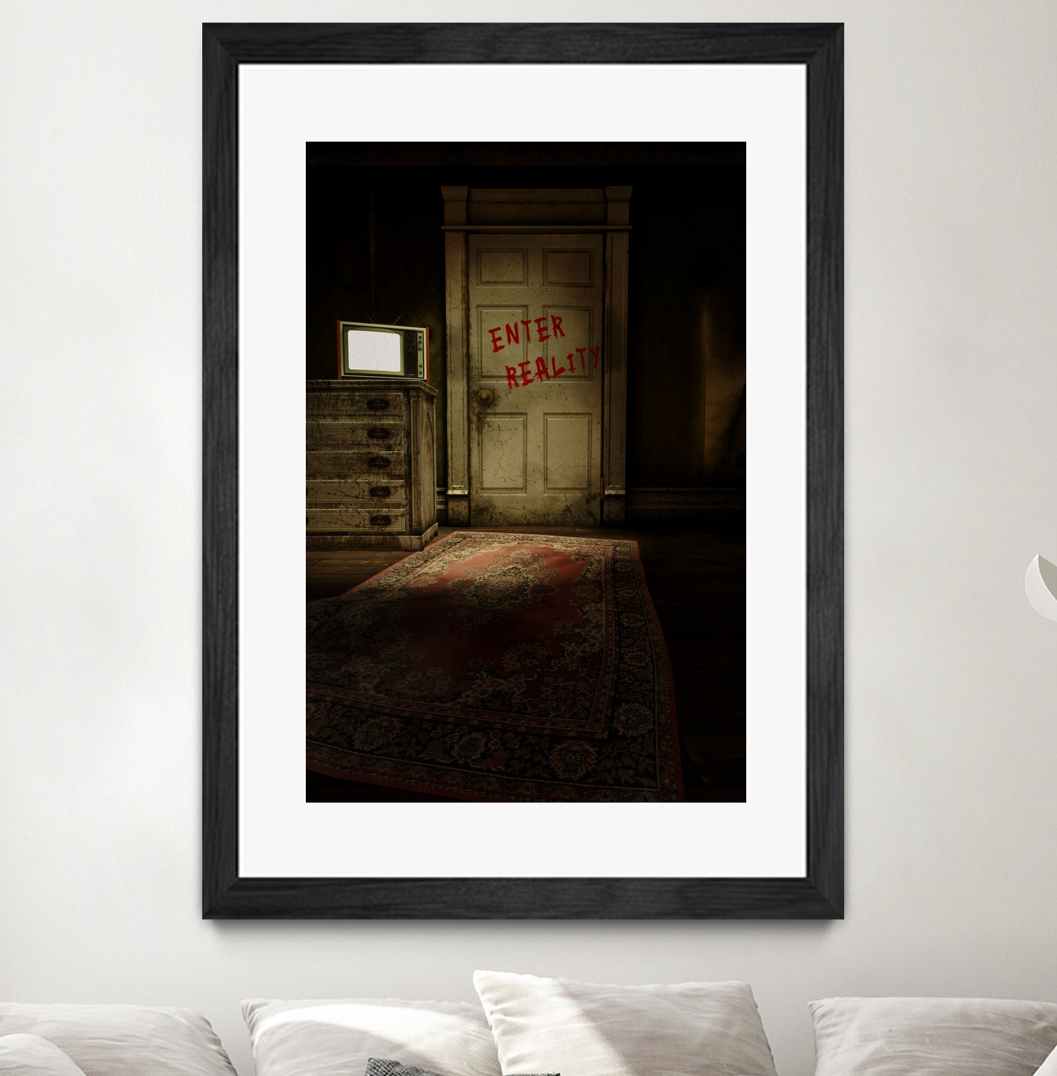 Enter Reality by Liam Langford on GIANT ART - brown 3d art