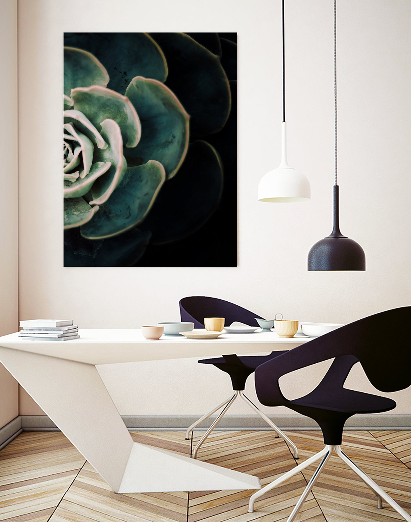 DARKSIDE OF SUCCULENTS IV-2 by Pia Schneider on GIANT ART - black photo manipulation