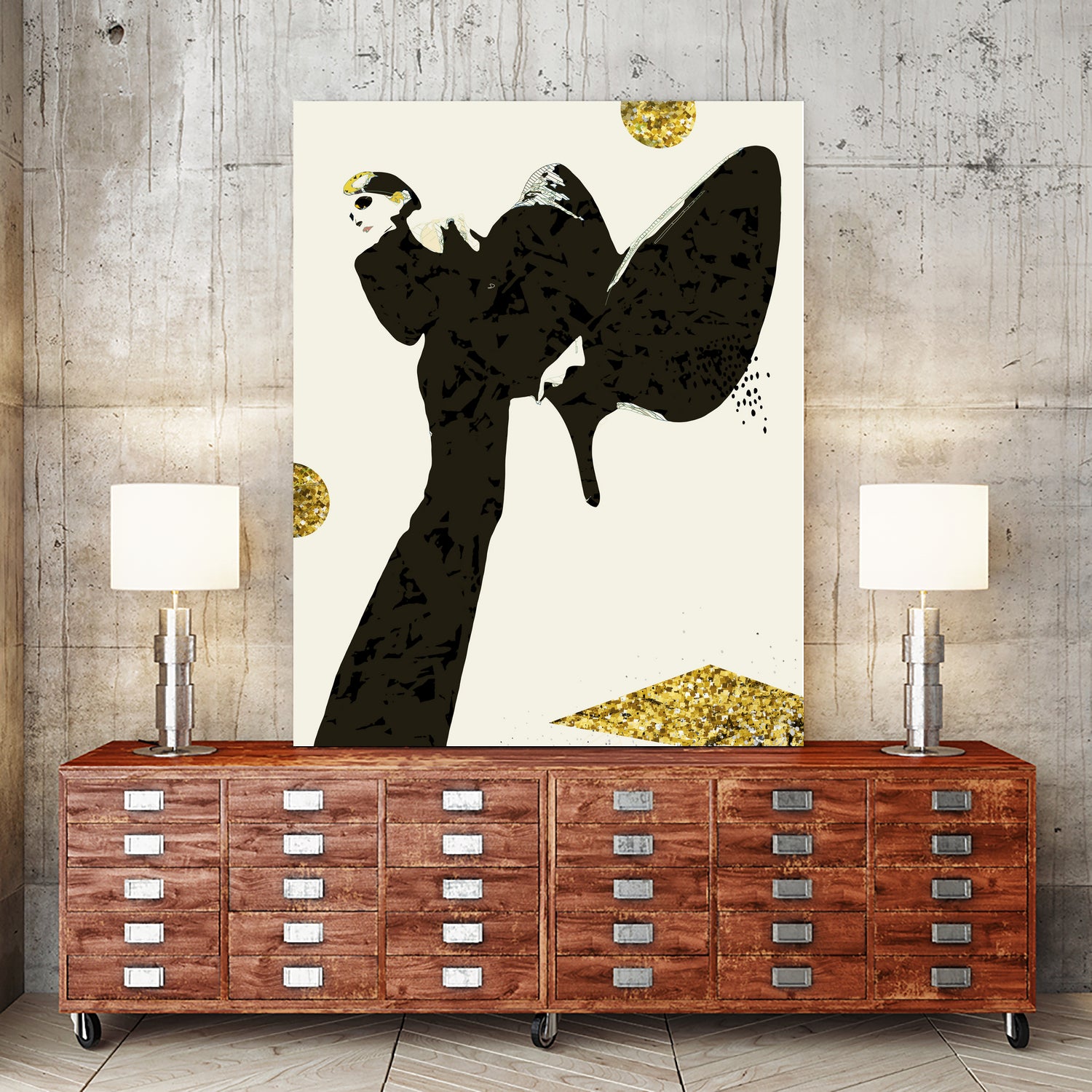 Made for walking all over you by Håkan Årblom on GIANT ART - green digital painting