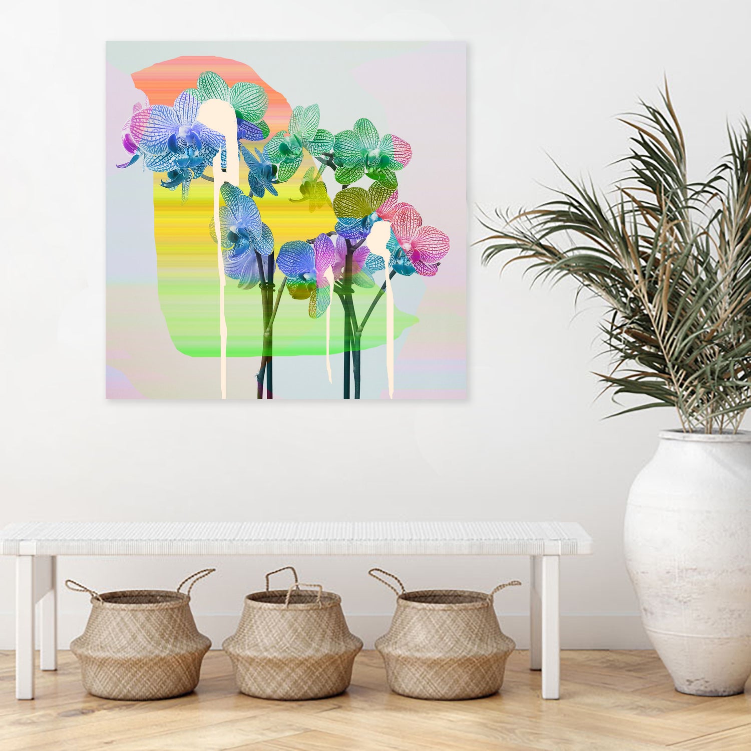 ORCHID FANTASTIC by Liat Noten on GIANT ART - yellow photo manipulation