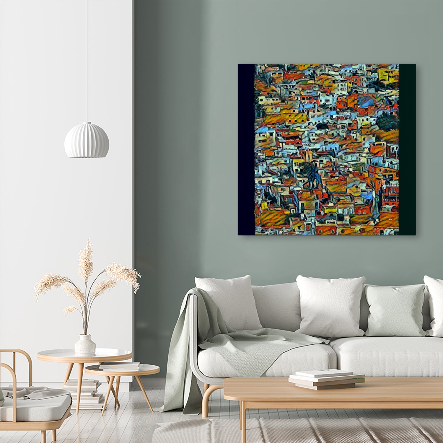 Guanajuato by Jeffrey Irwin on GIANT ART - orange digital painting