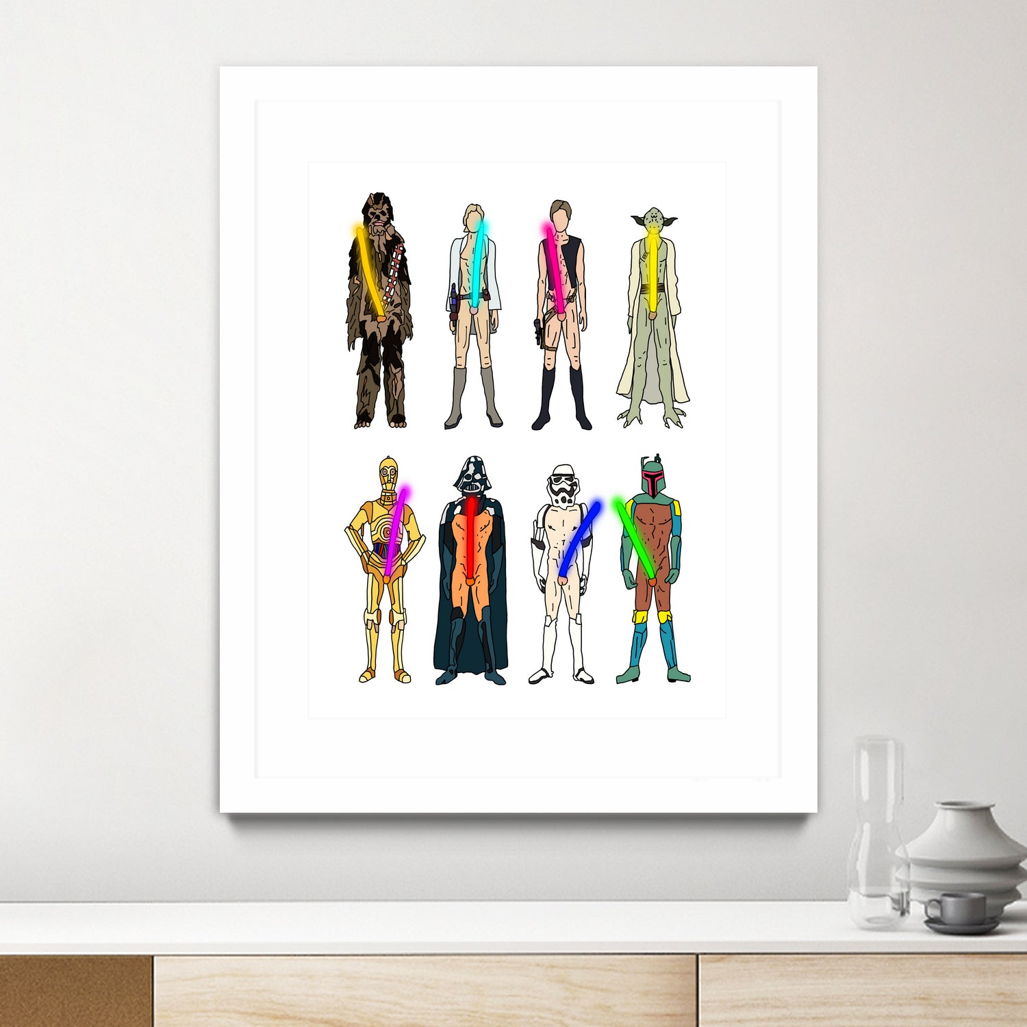 Naughty-Lifesabers by Winston Chiu on GIANT ART - white character design