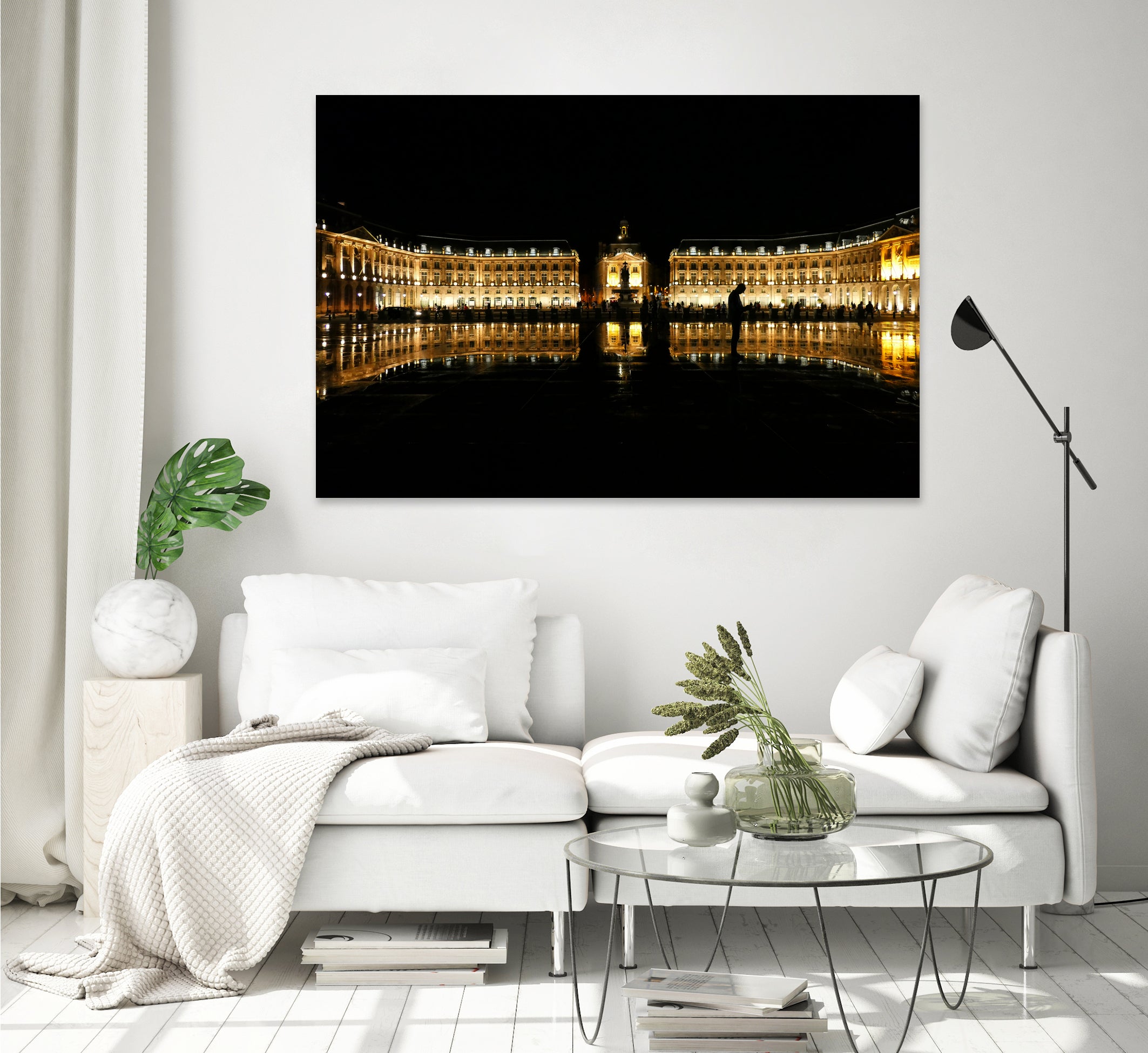 Water Mirror Bordeaux by Lynn Bolt on GIANT ART - black photo illustration
