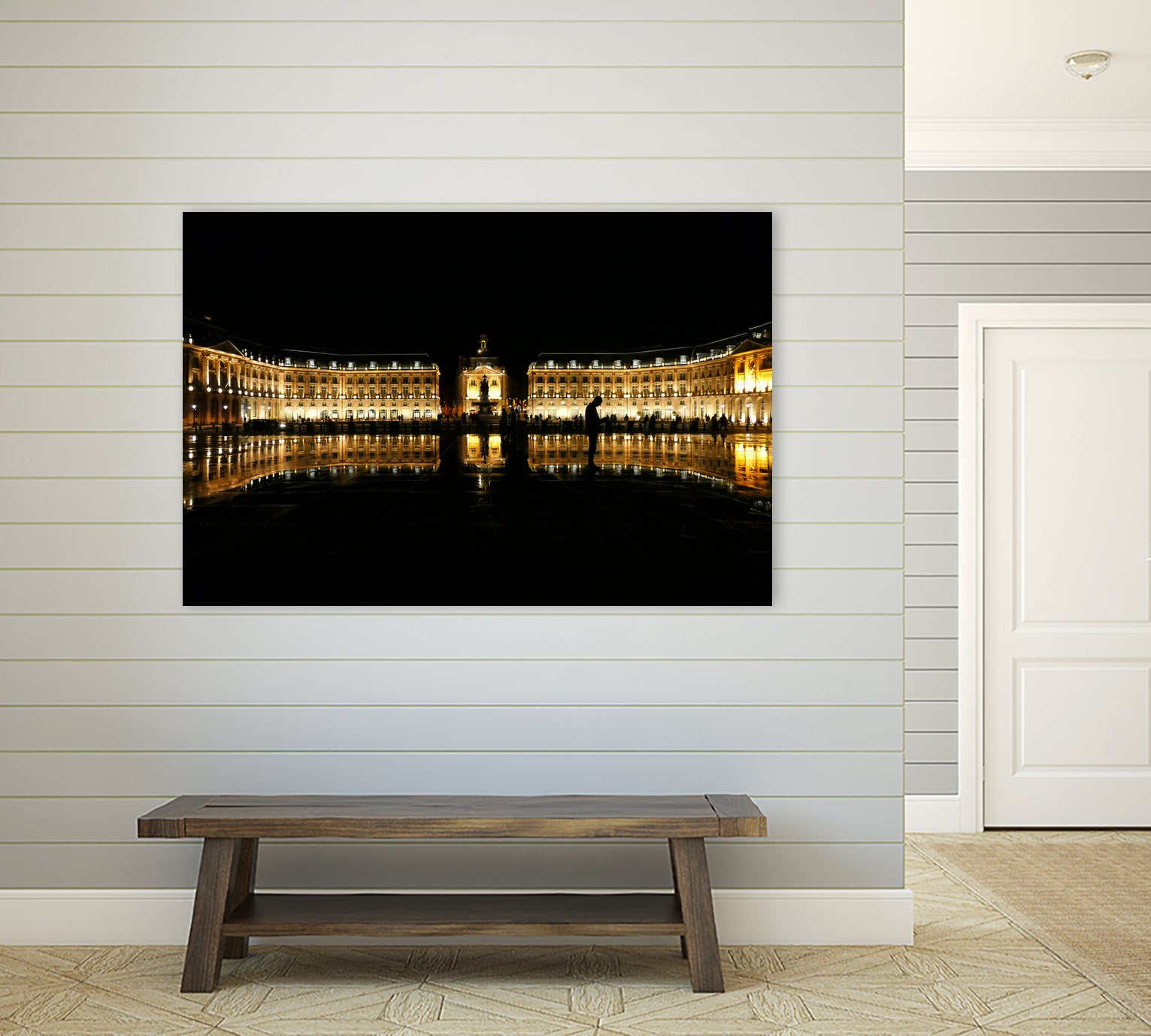 Water Mirror Bordeaux by Lynn Bolt on GIANT ART - black photo illustration