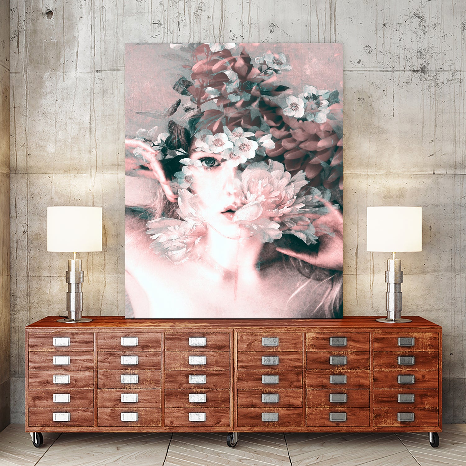 blooming 2 by dada22 . on GIANT ART - pink photo illustration