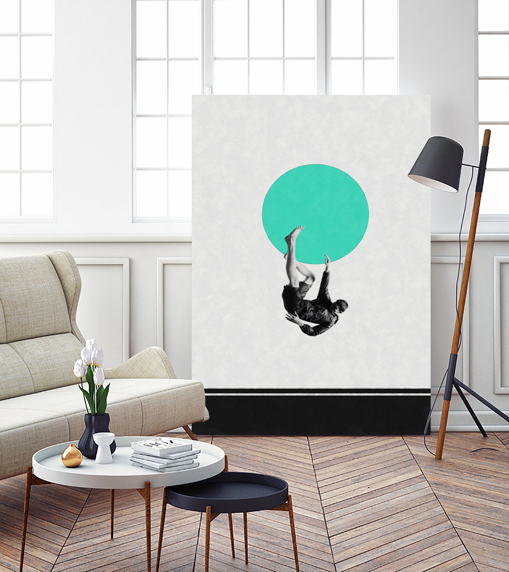 Look at me I'm falling ... by Menelaos Trompoukis on GIANT ART - gray digital drawing