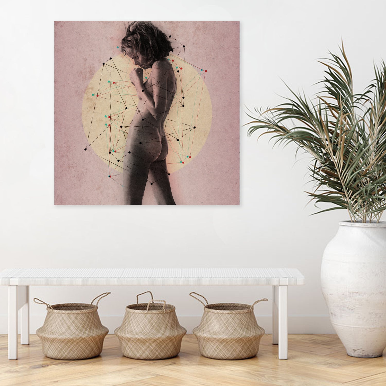 Pink Confusion by Sammy Slabbinck on GIANT ART - fuchsia photo illustration