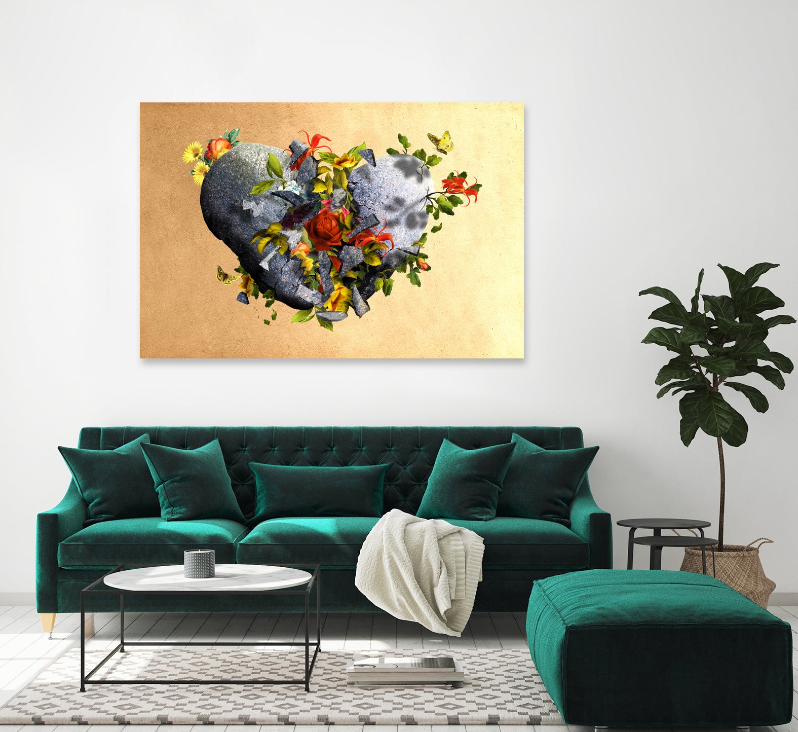 Overflowing by Diogo Veríssimo on GIANT ART - yellow photo manipulation