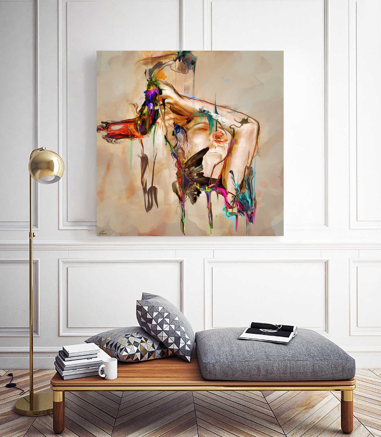 Empty by Archan Nair on GIANT ART - yellow digital painting