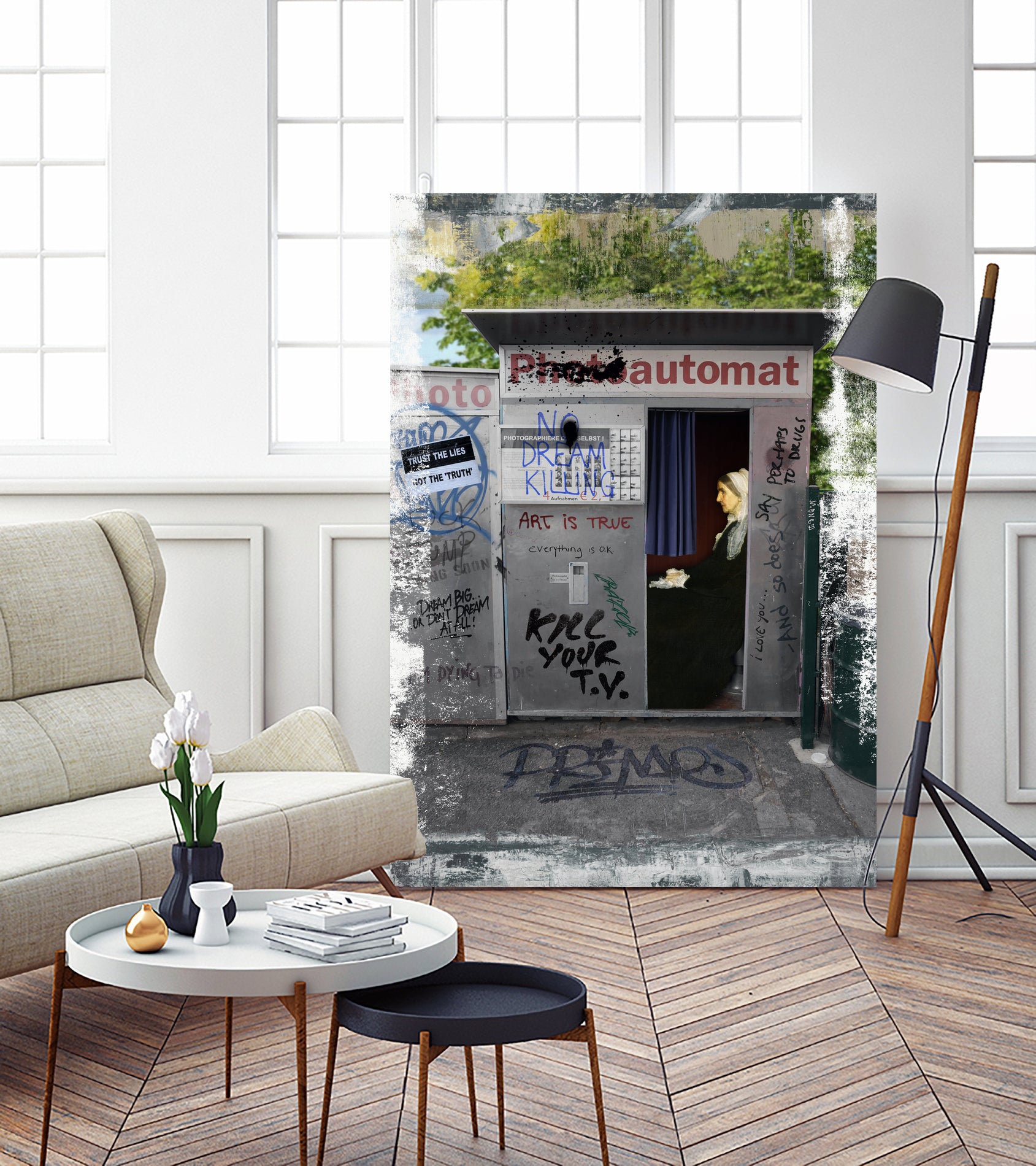 Automat by José Luis Guerrero on GIANT ART - gray digital painting