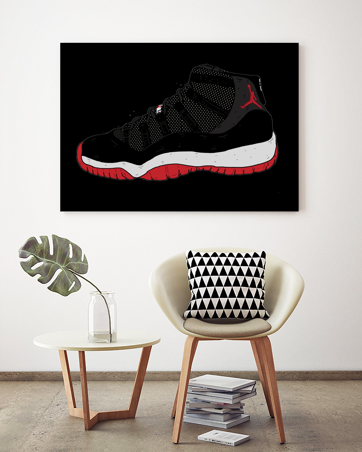 JORDANS bred by Nick Cocozza on GIANT ART - white photo illustration
