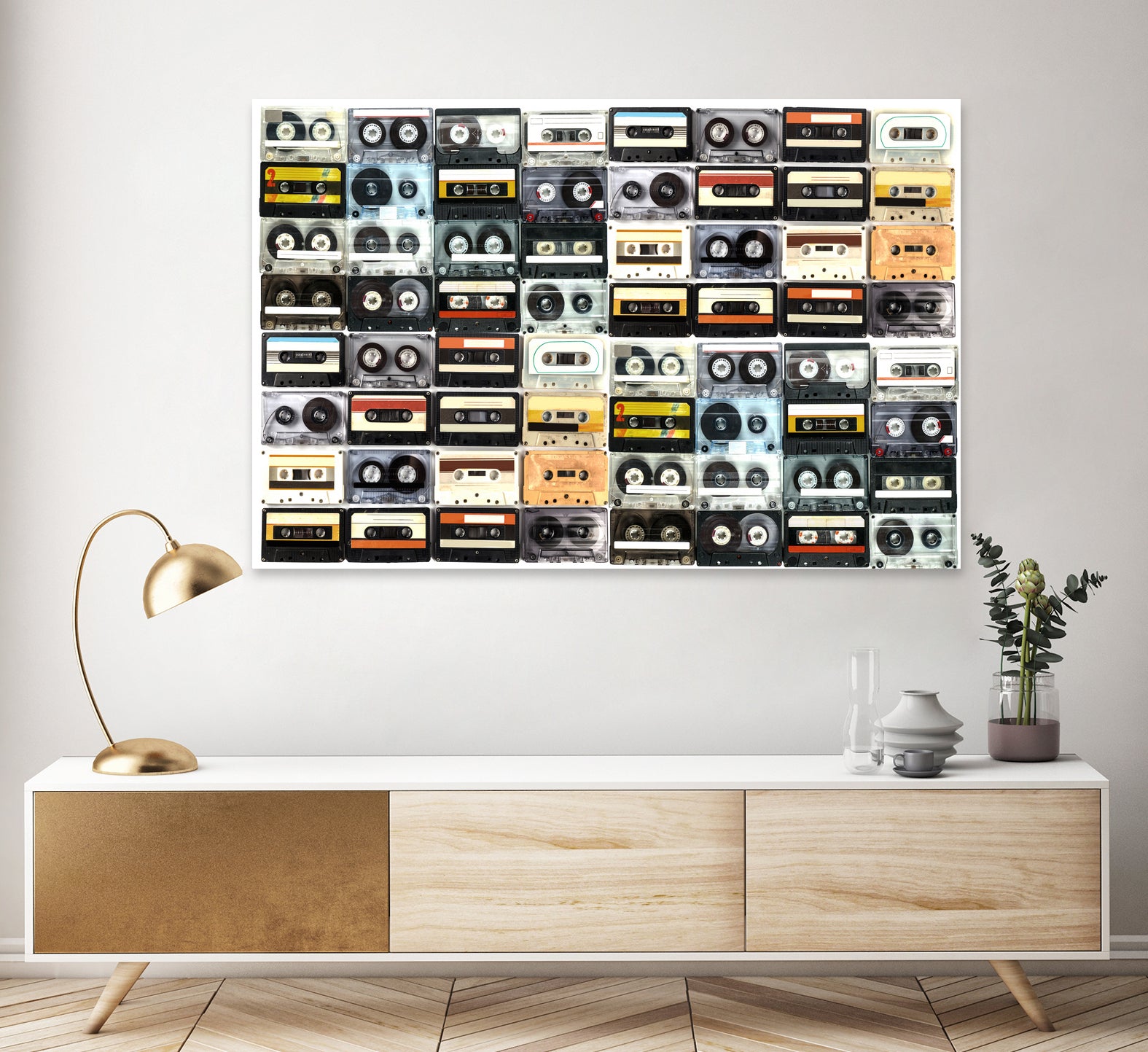 cassette print by irakli gergeshelidze on GIANT ART - white photo illustration