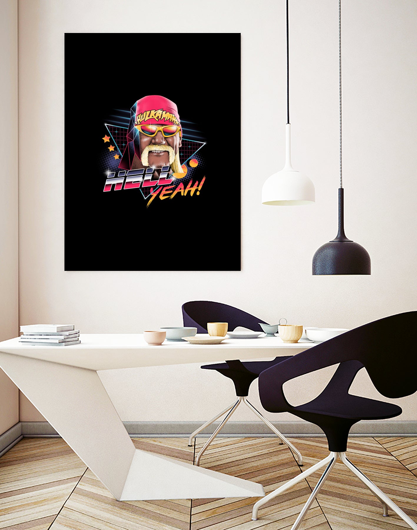 Hell yeah! - Color Sep by Vincent Trinidad on GIANT ART - black 3d art