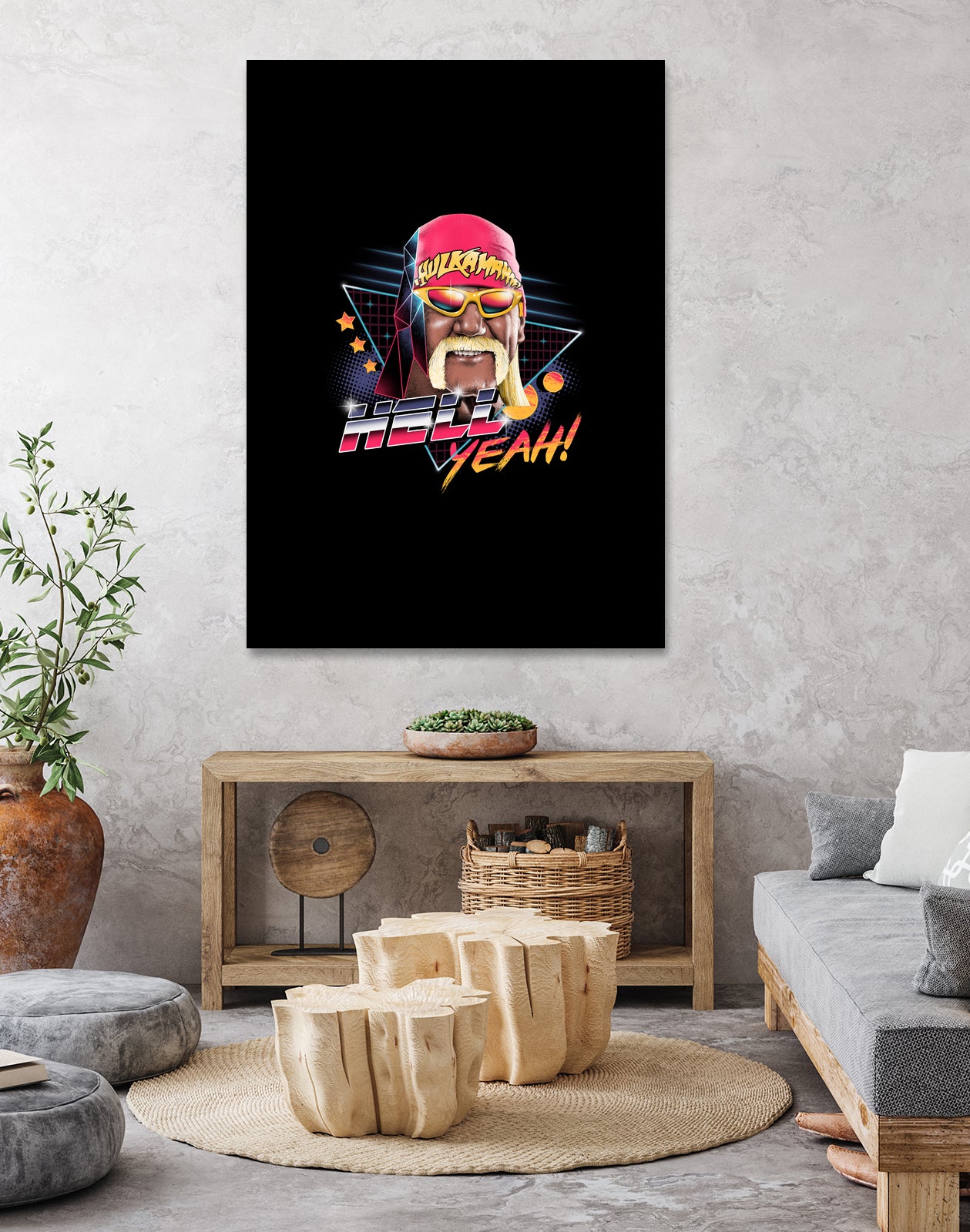 Hell yeah! - Color Sep by Vincent Trinidad on GIANT ART - black 3d art