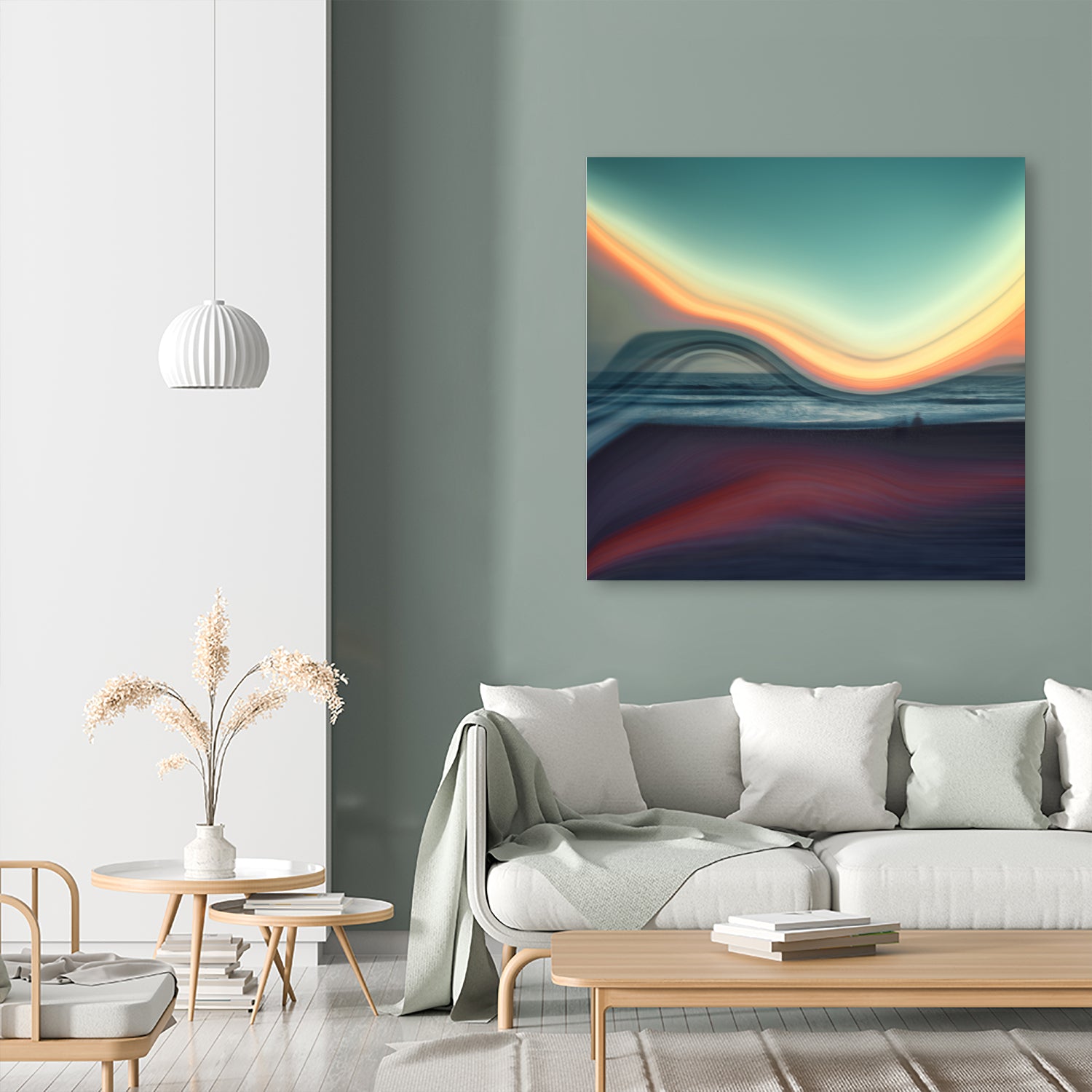 all is motion by Dirk Wüstenhagen on GIANT ART - blue digital painting