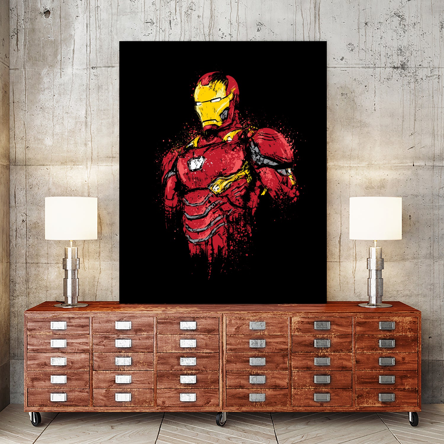 Infinity Iron by Antonio Camarena on GIANT ART - black digital painting