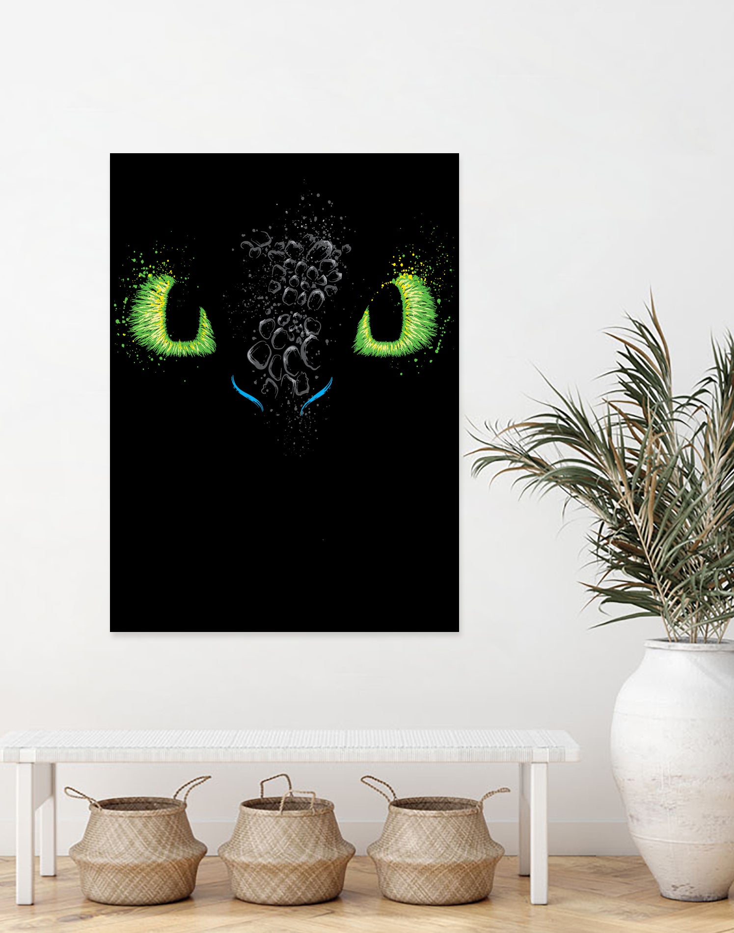 The eyes of the dragon by Antonio Camarena on GIANT ART - black digital painting