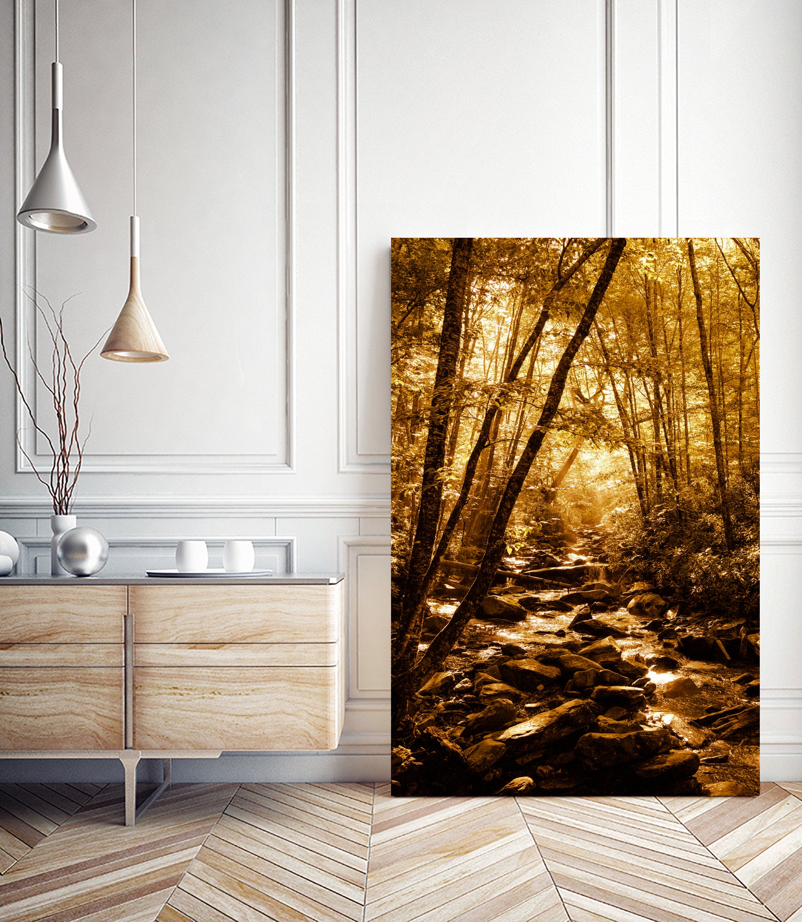 Komorebi by Kevin Westerman on GIANT ART - yellow photo manipulation