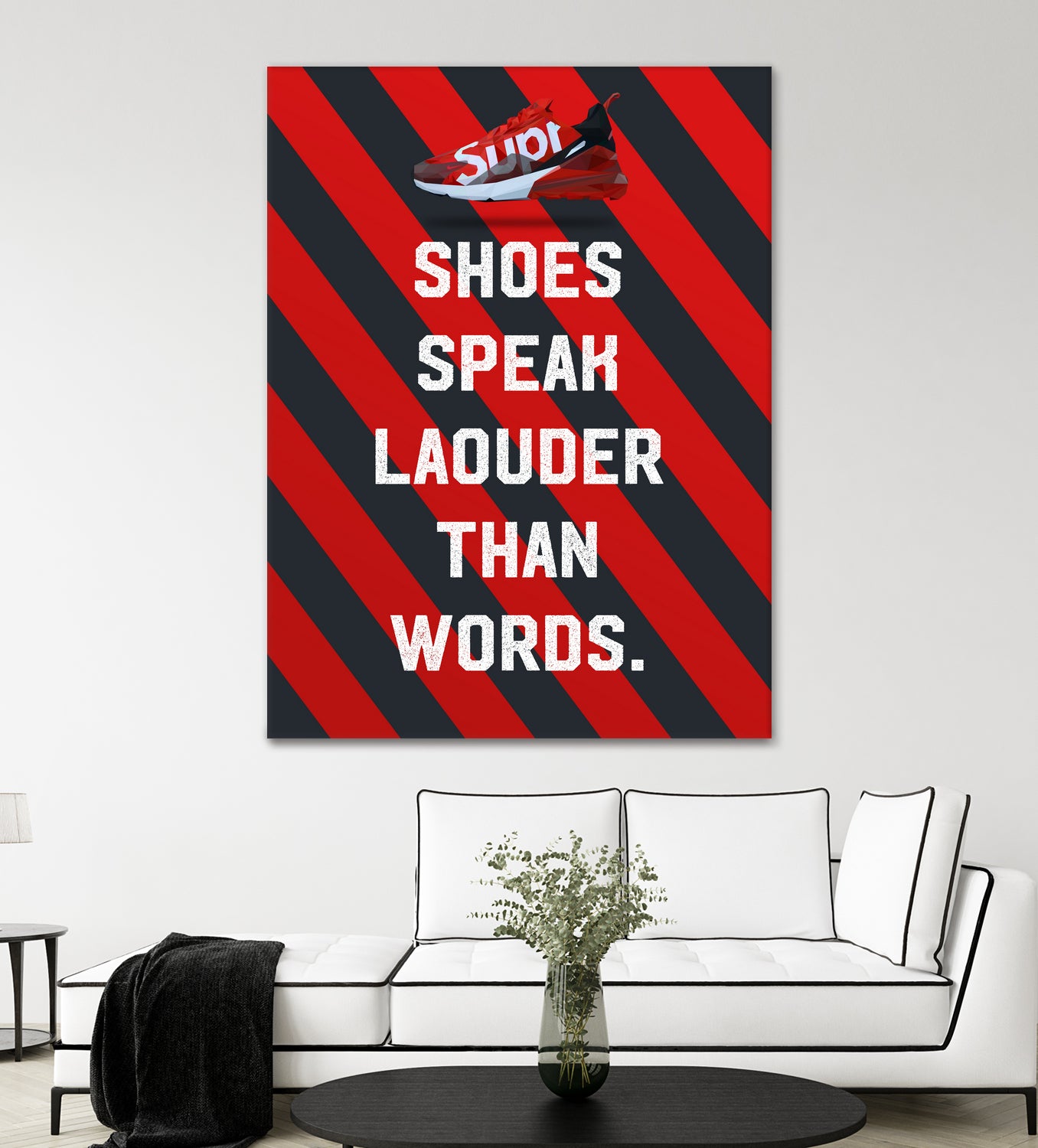 sneaker quotes MOTIVATION by Artnesia on GIANT ART