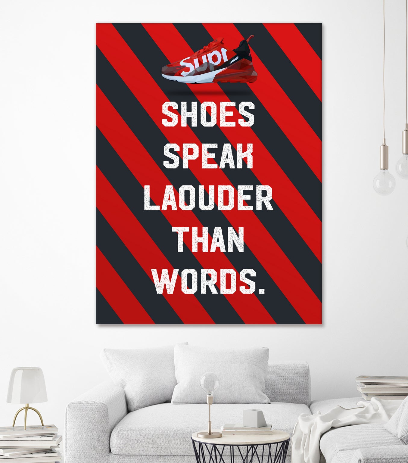 sneaker quotes MOTIVATION by Artnesia on GIANT ART
