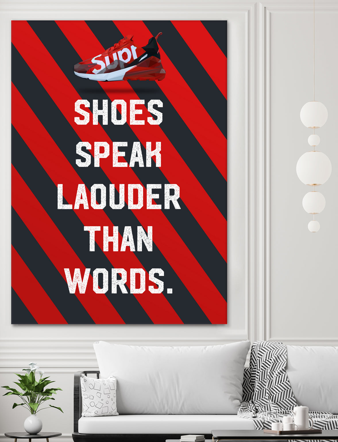 sneaker quotes MOTIVATION by Artnesia on GIANT ART