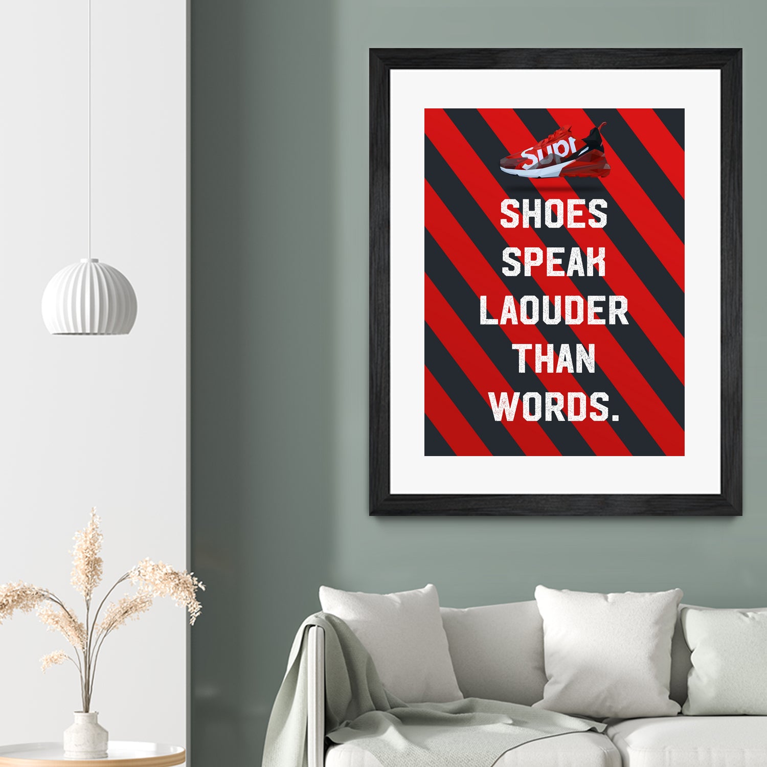 sneaker quotes MOTIVATION by Artnesia on GIANT ART