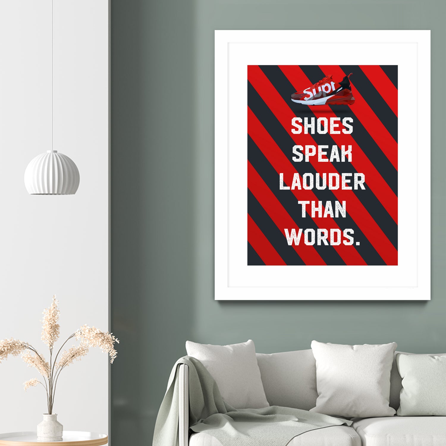 sneaker quotes MOTIVATION by Artnesia on GIANT ART