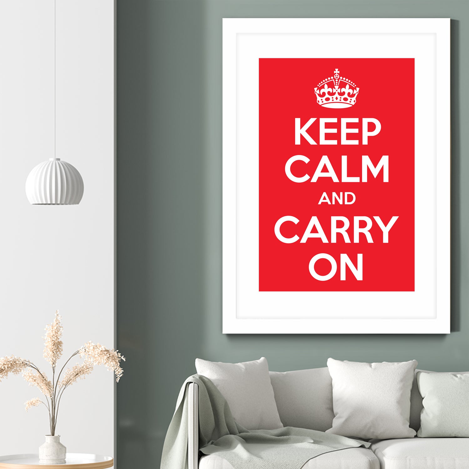 Keep Calm and Carry On by M Studio on GIANT ART - motivation