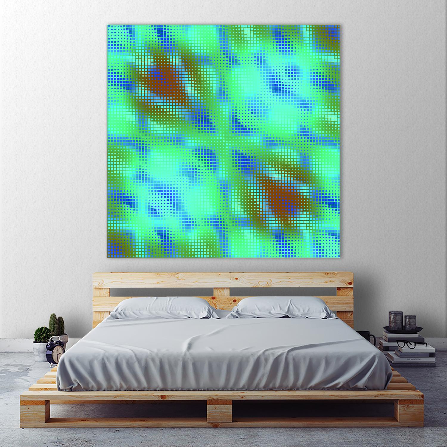 Pi_Dot_Pi_1-1_17 by Xosé Salgado on GIANT ART - orange digital vibrant