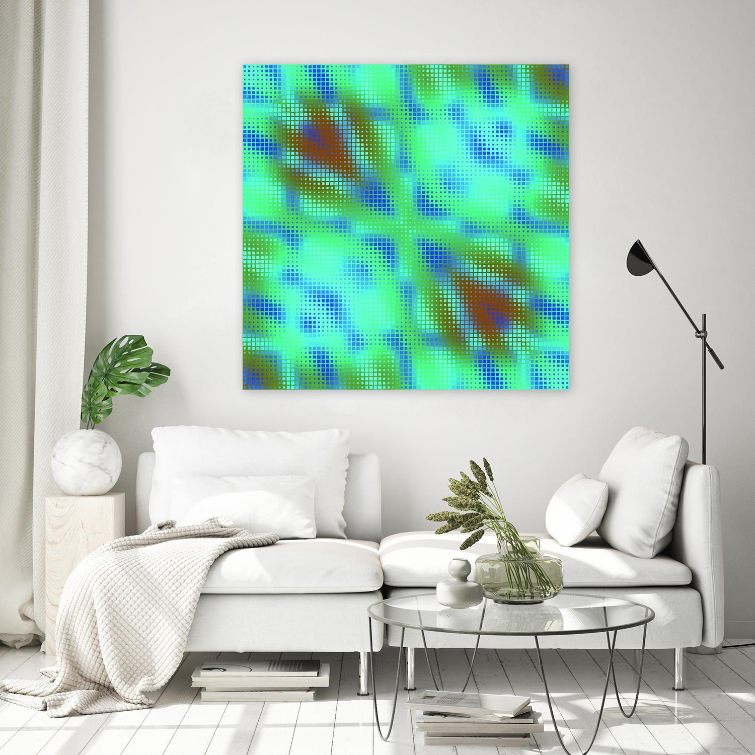 Pi_Dot_Pi_1-1_17 by Xosé Salgado on GIANT ART - orange digital vibrant